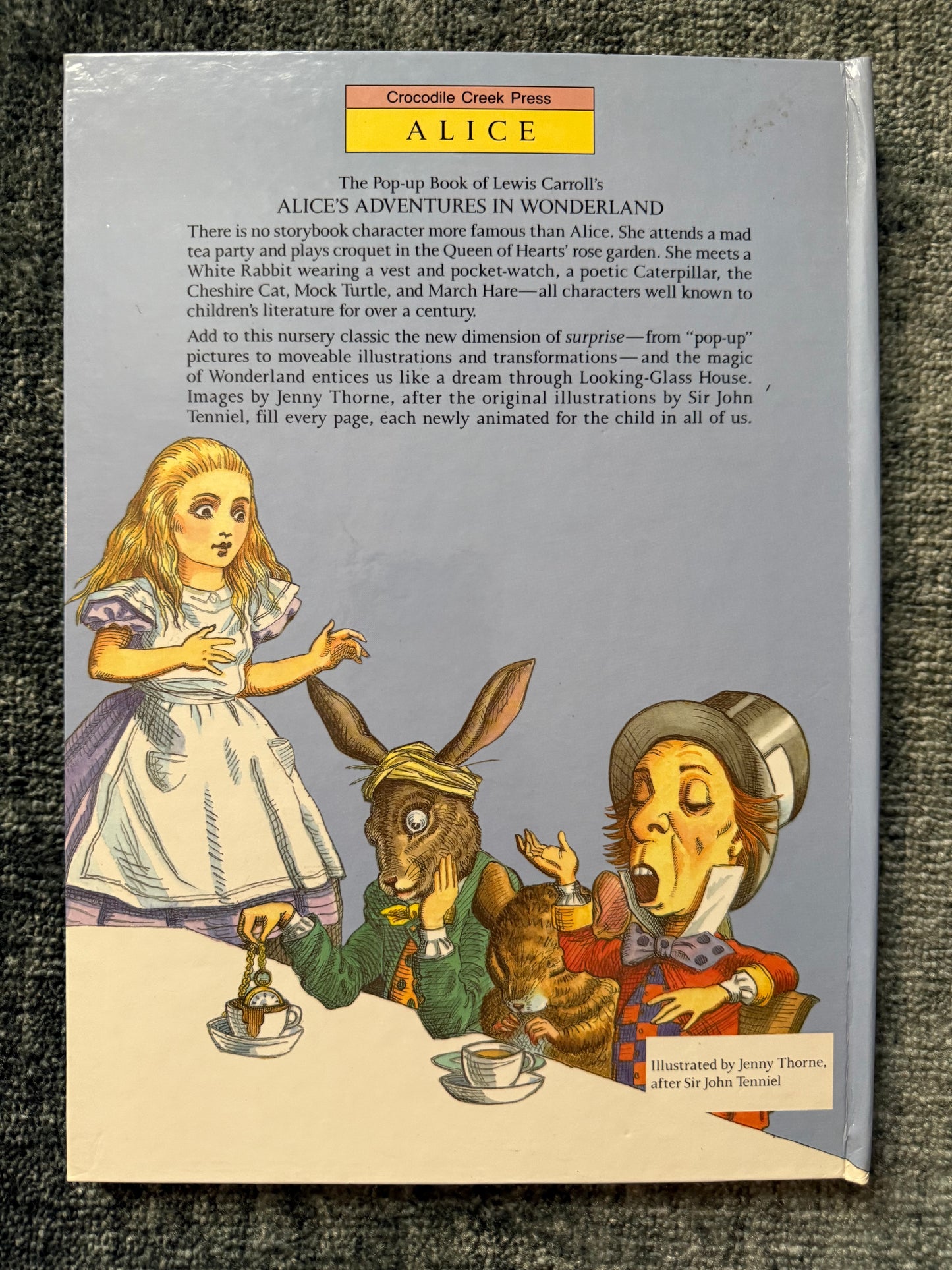 Collectible- “Alice’s Adventures in Wonderland” (1985) pop up book!