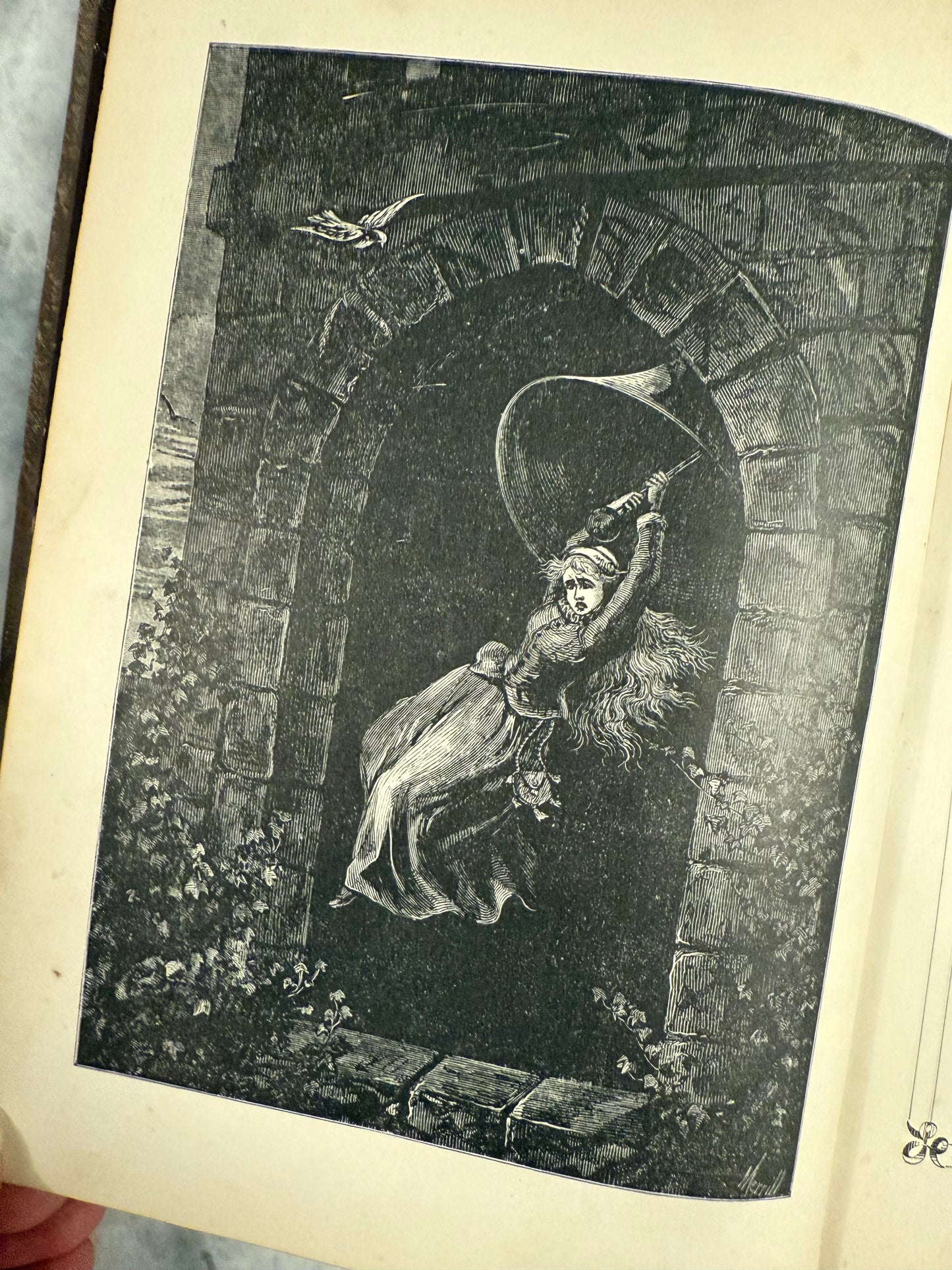 Collectible- “Ballads of Bravery” with 40 engravings (1877)