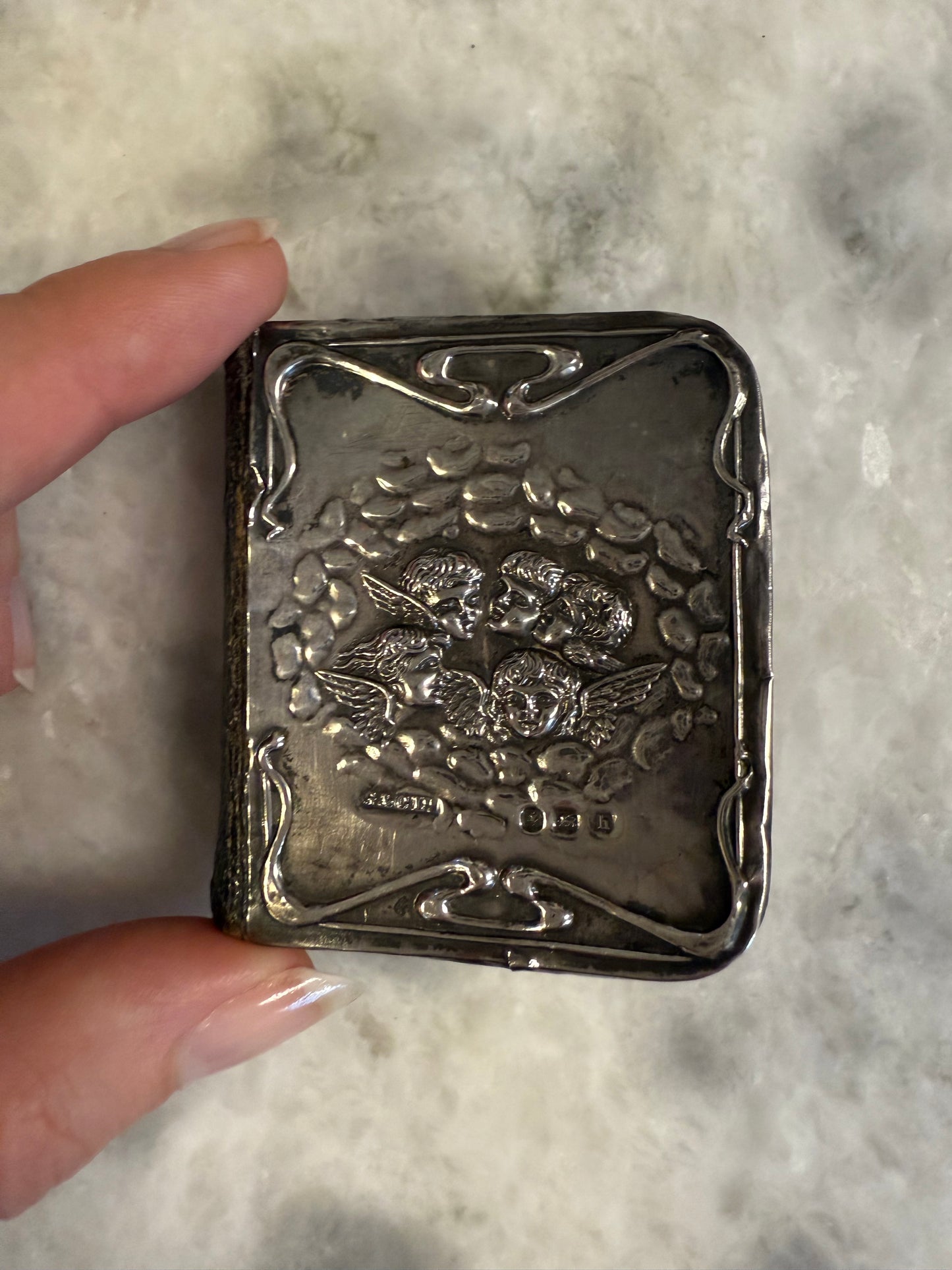 Rare- Antique Silver Common Prayer Book