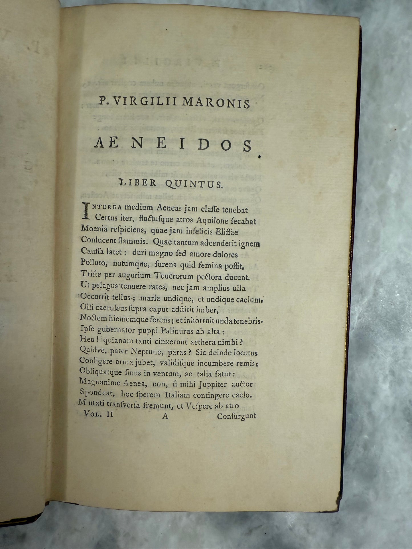 Scarce- 2 Volume set: Bucolica, Georgica, et Aeneis by Virgil (1795)