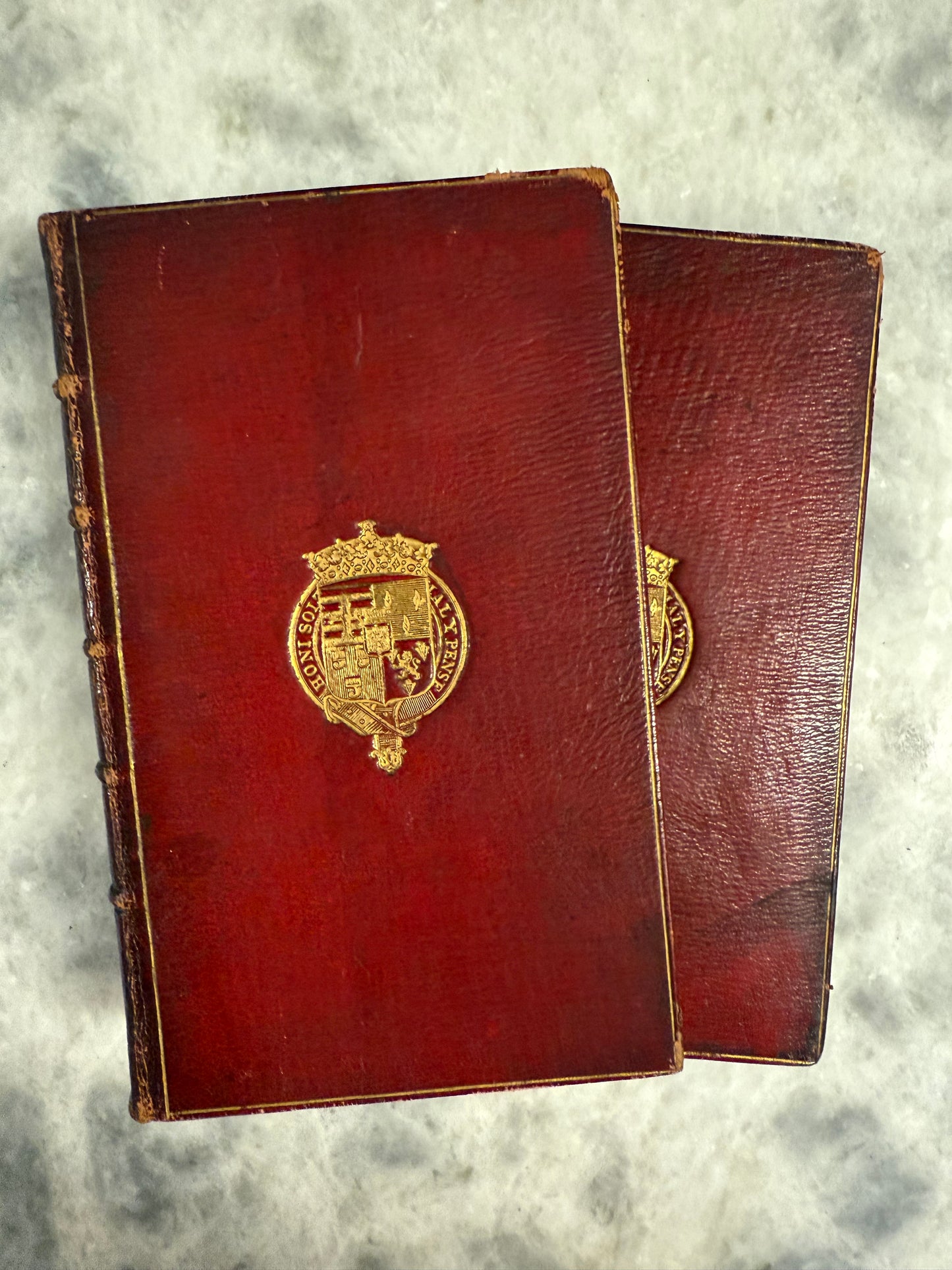 Scarce- 2 Volume set: Bucolica, Georgica, et Aeneis by Virgil (1795)