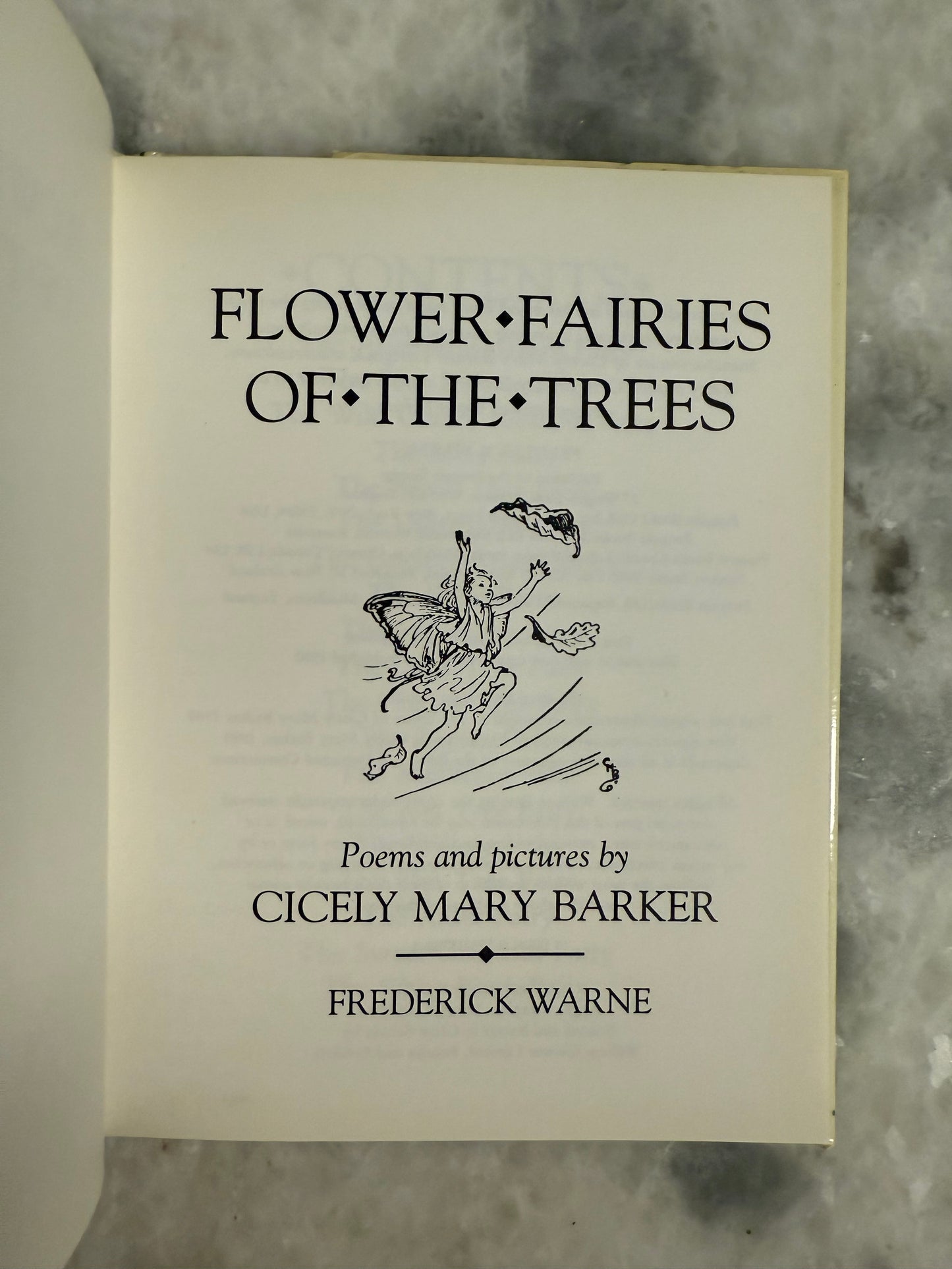 Collectible- Flower Fairies of The Trees by Cicely Mary Barker (1990)
