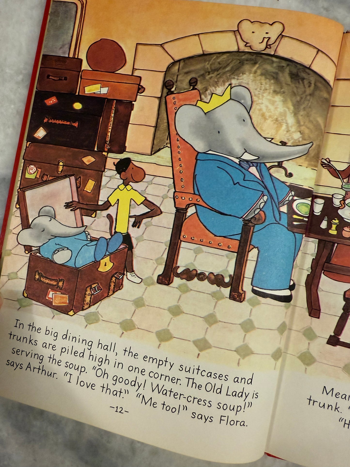 First American Edition- “Babar’s Castle” by Laurent de Brunhoff (1962)