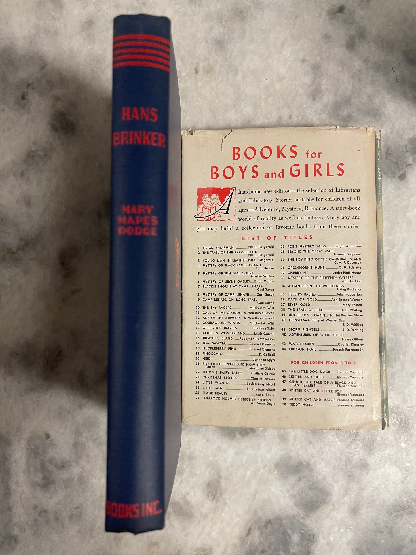 Hans Brinker, or The Silver Skates by Mary Mopes Dodge