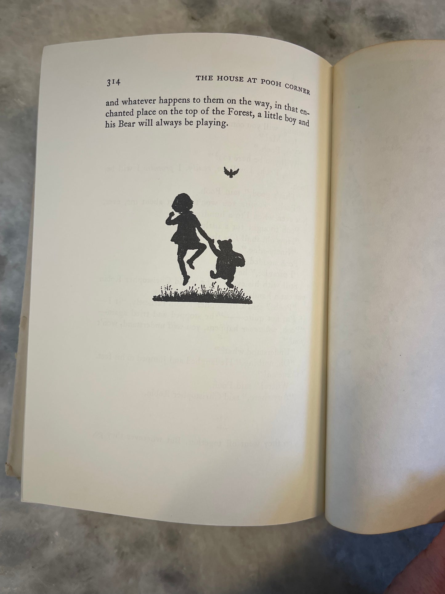 Rare Collectable 1956 Edition of The World of Pooh by A.A. Milne with color illustrations