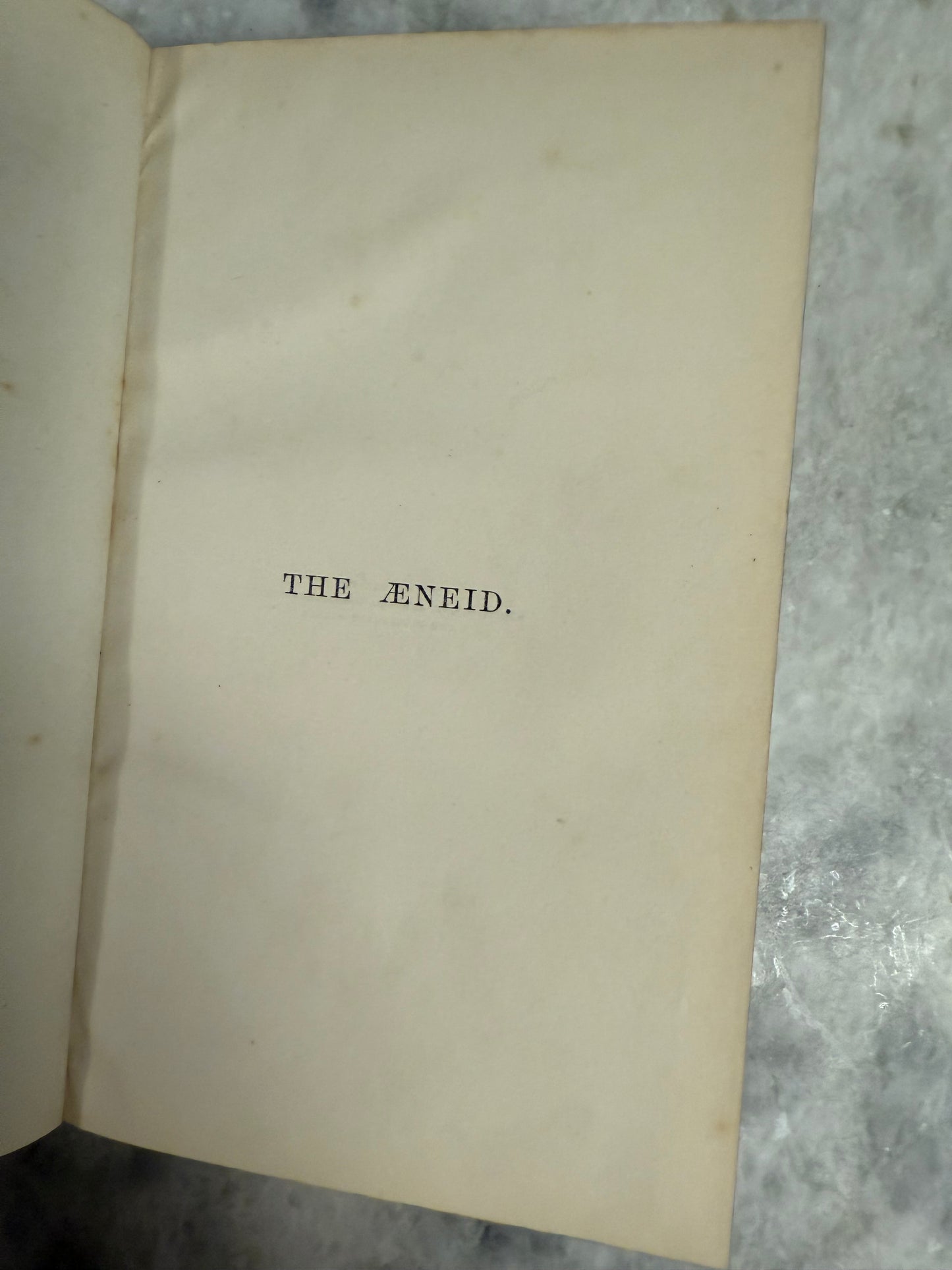 “The Æneid of Virgil” (1870)