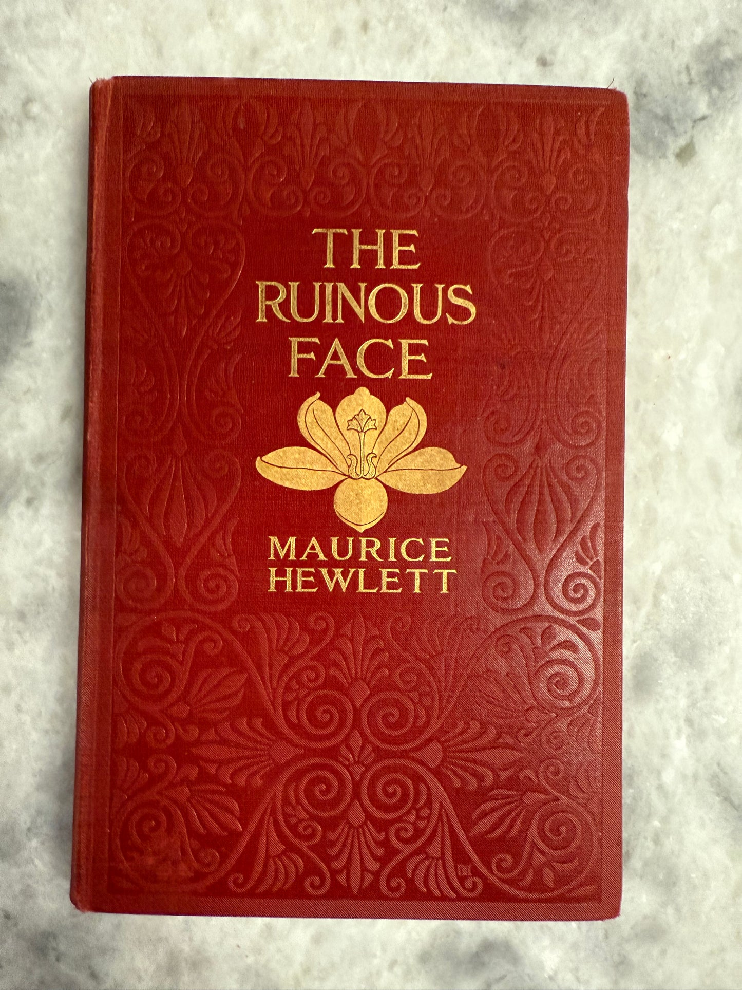 First Edition- “The Ruinous Face” by Maurice Hewlett (1909)