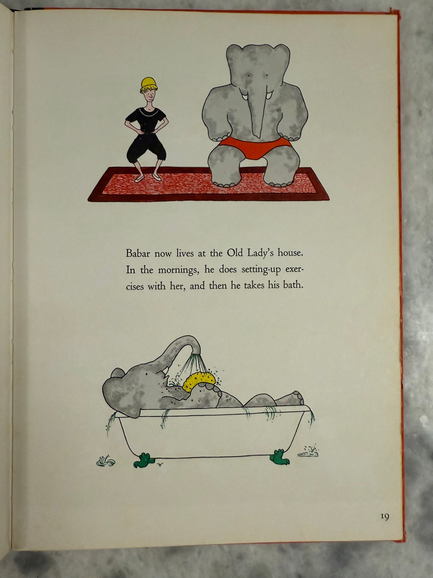 The Story of Babar: The Little Elephant” by Jean de Brunhoff (1960)
