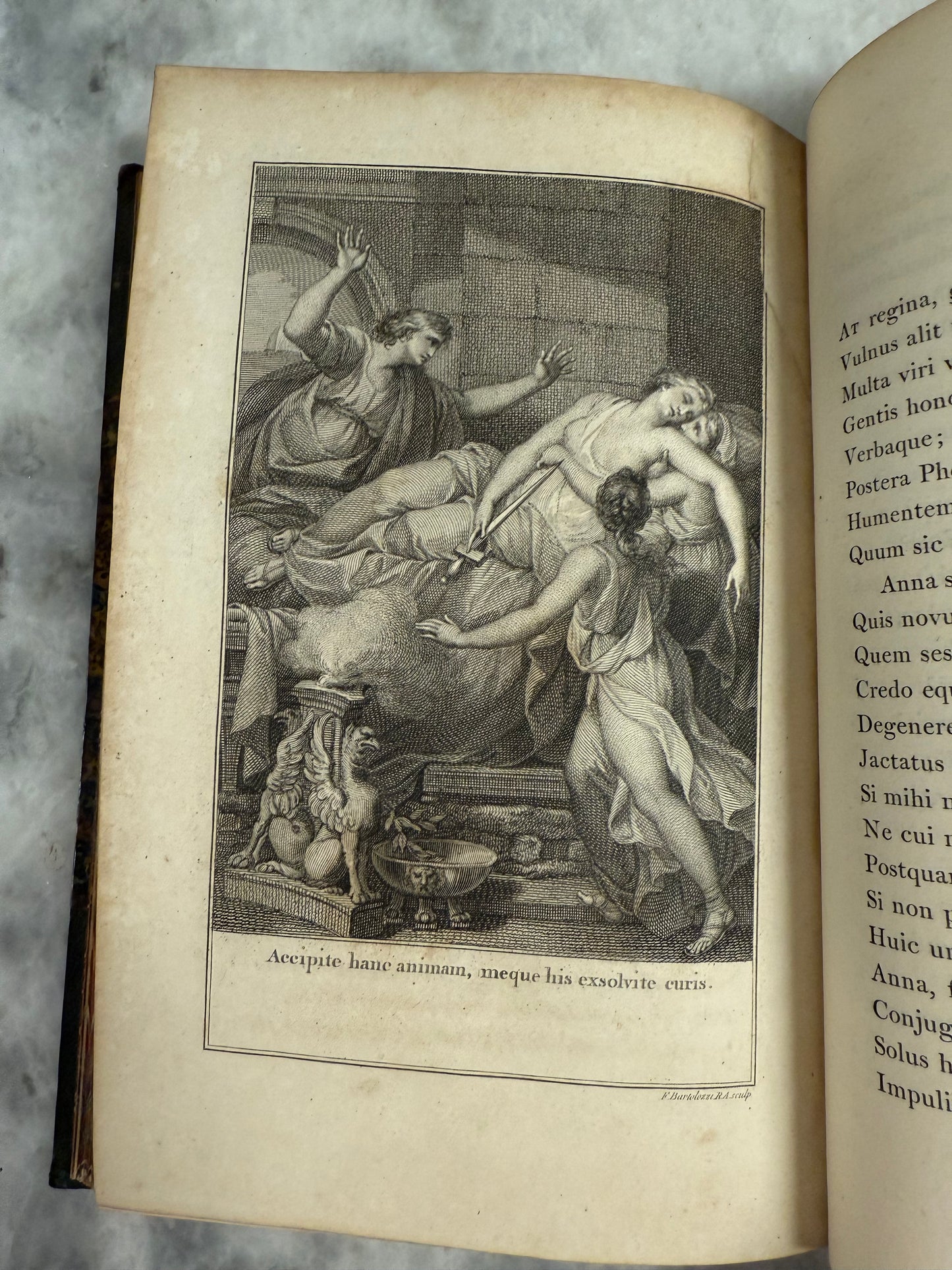 Rare- two-volume 1800 edition of Publius Vergilius Maro’s “Bucolica, Georgica, et Aeneis,” printed in London by T. Bensley for A. Dulau & Co., Soho Square