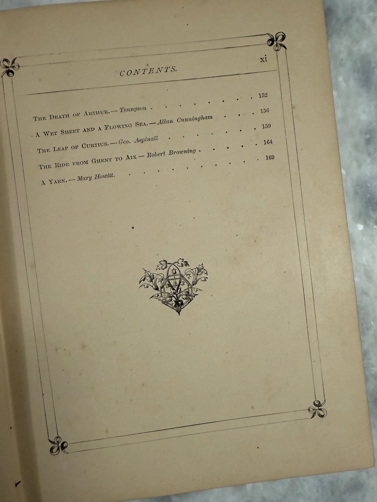 Collectible- “Ballads of Bravery” with 40 engravings (1877)