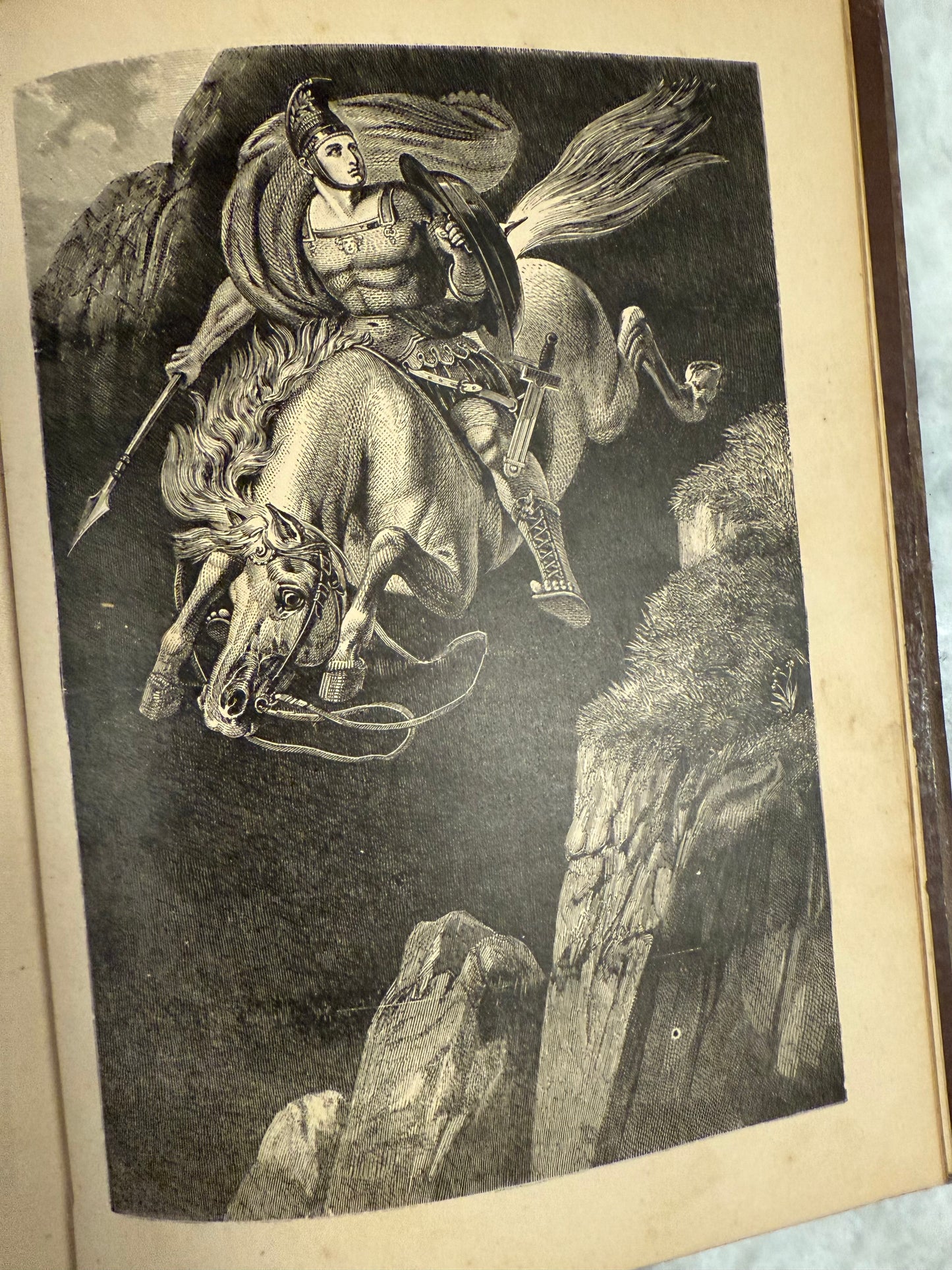 Collectible- “Ballads of Bravery” with 40 engravings (1877)