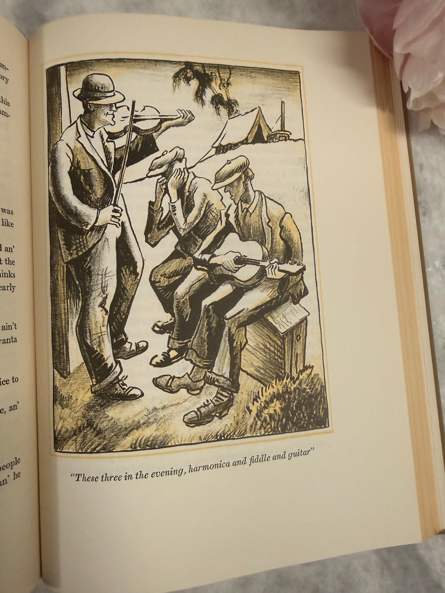 Collectible- Illustrated Grapes of Wrath by Steinbeck