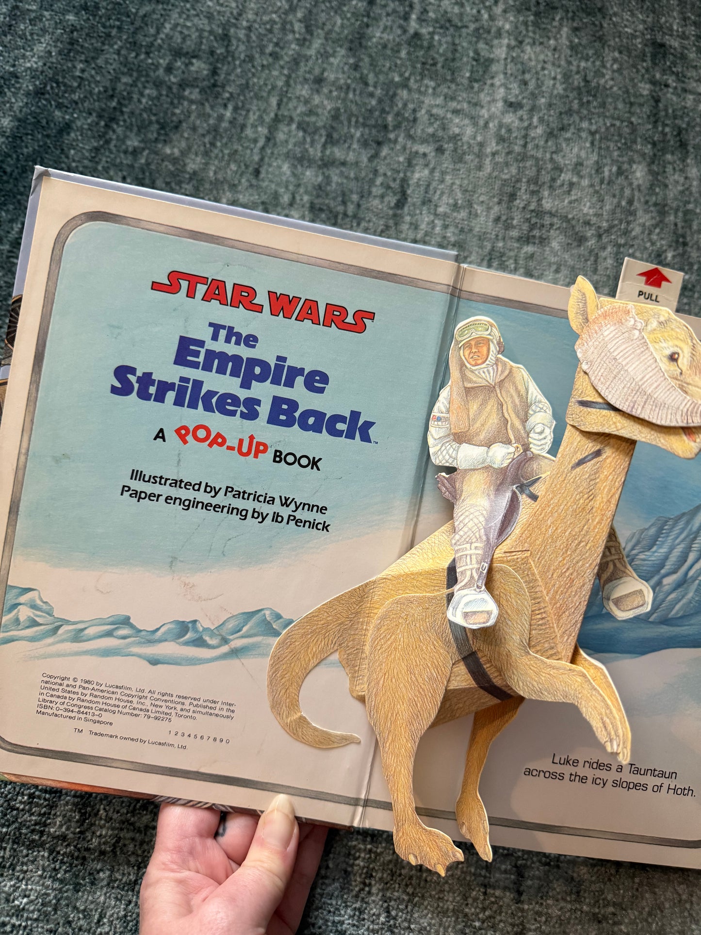 Collectible- “Star Wars: The Empire Strikes Back – A Pop-Up Book” published by Random House in (1980)