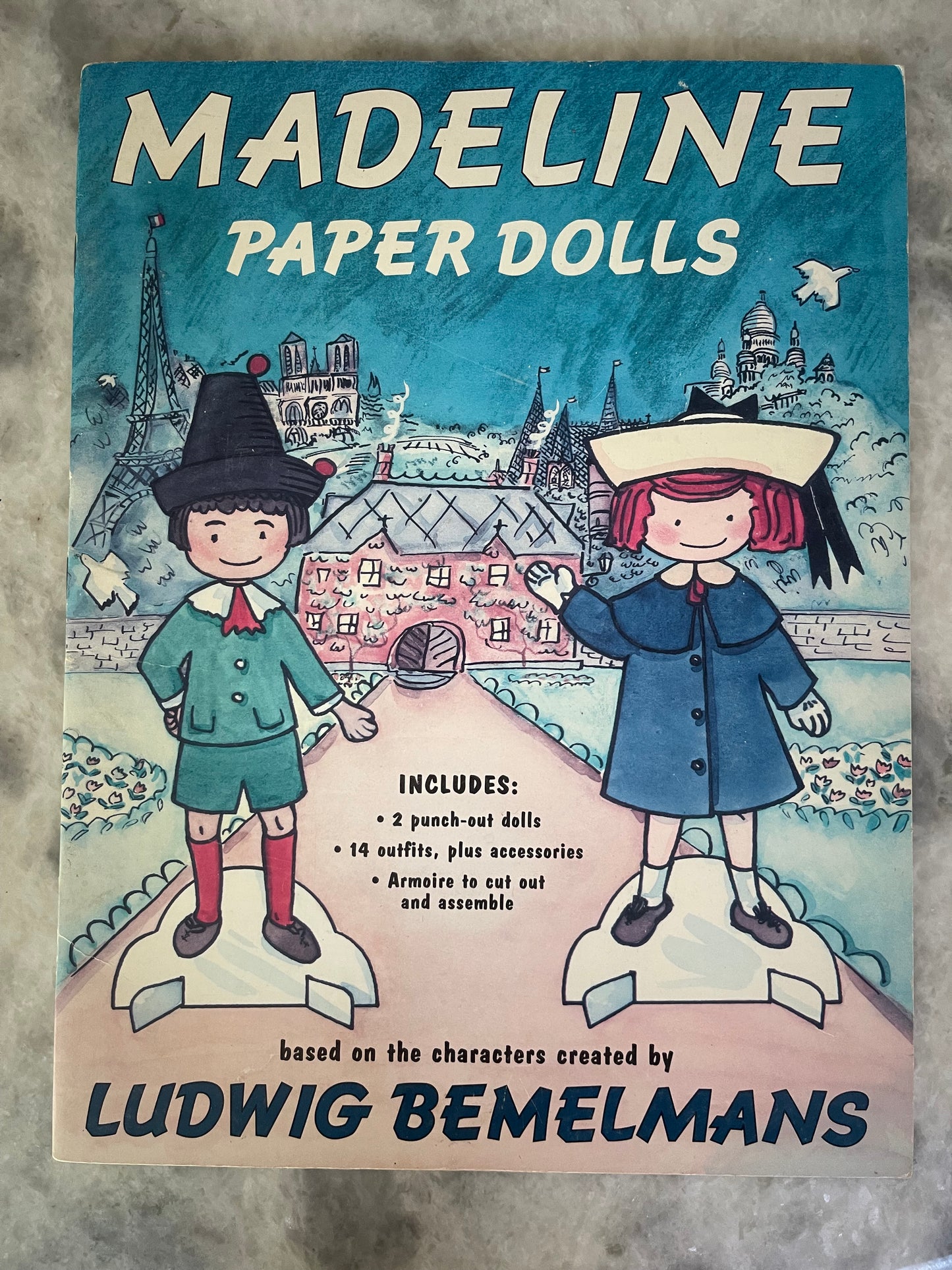 Vintage Madeline Paper Dolls