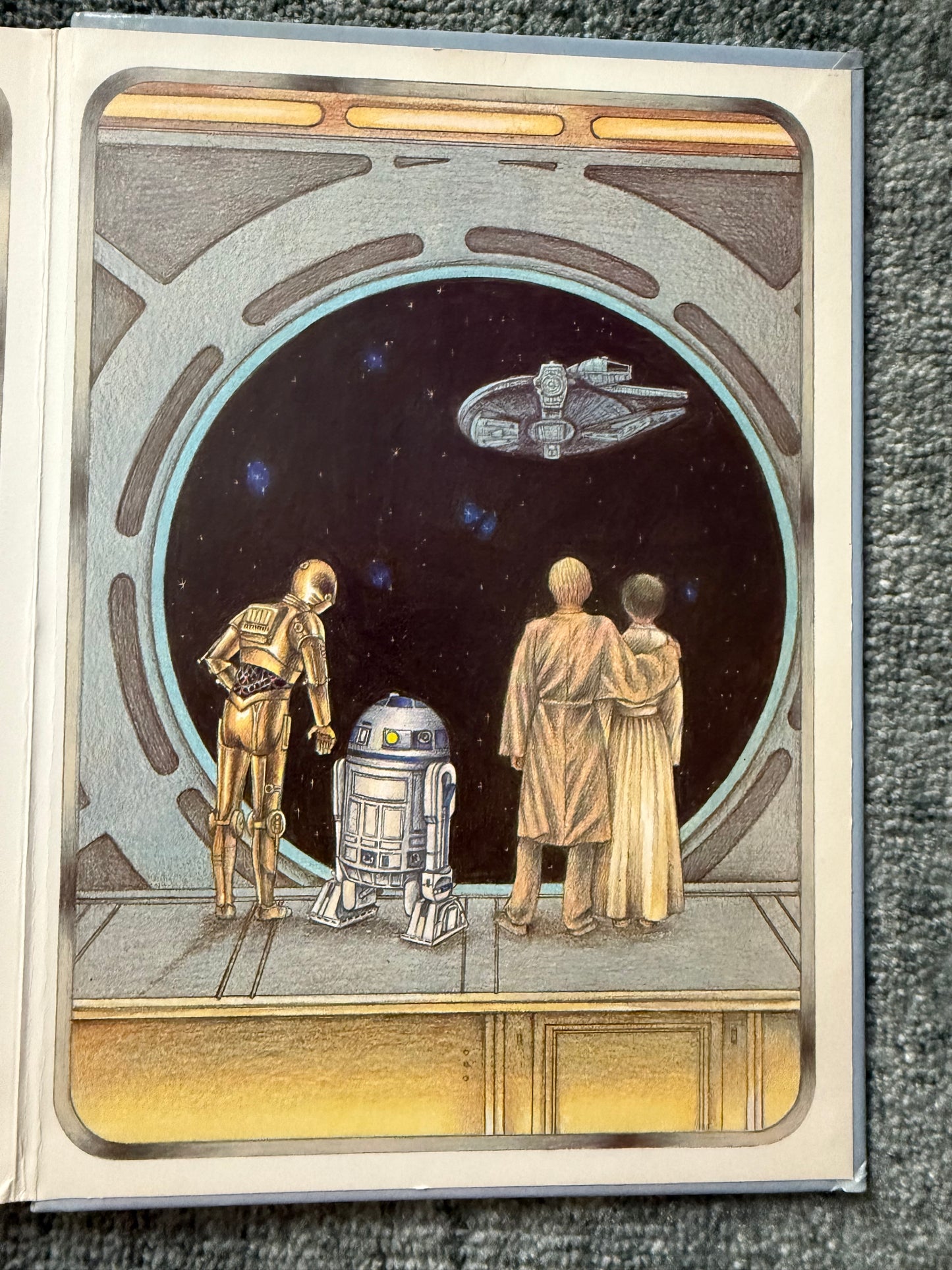 Collectible- “Star Wars: The Empire Strikes Back – A Pop-Up Book” published by Random House in (1980)