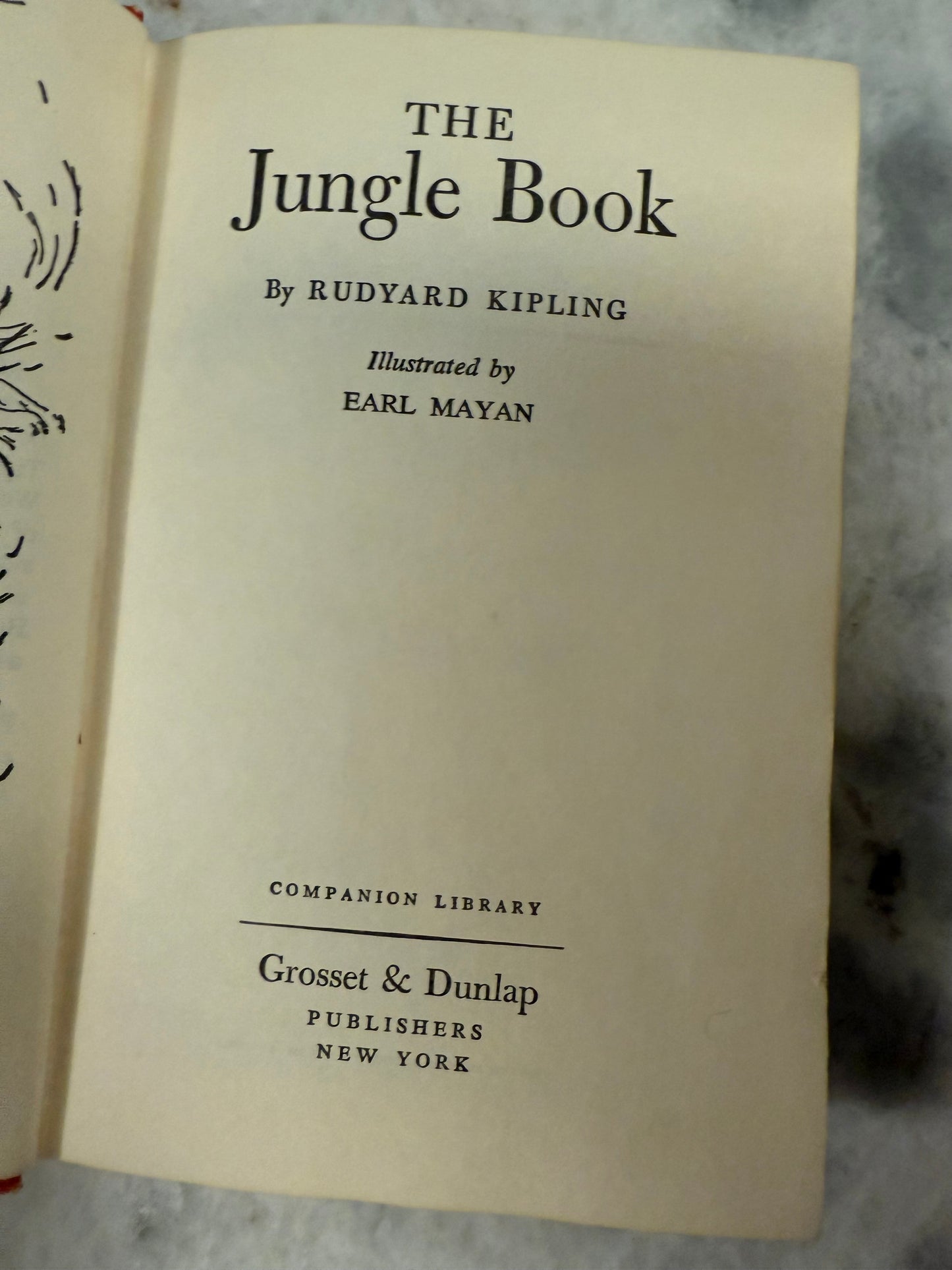 Collectible- Companion Library(1963)   “The Wizard of Oz” by L. Frank Baum“ & “The Jungle Book” by Rudyard Kipling