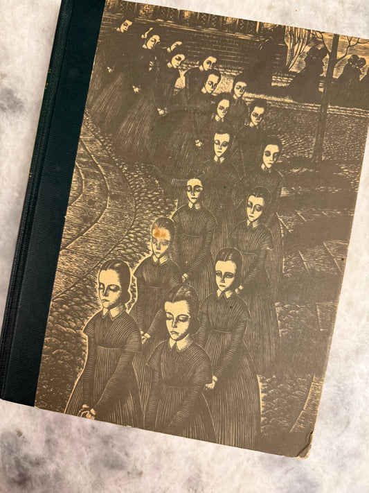 Jane Eyre by Charlotte Brontë with wood engravings by Fritz Eichenburg