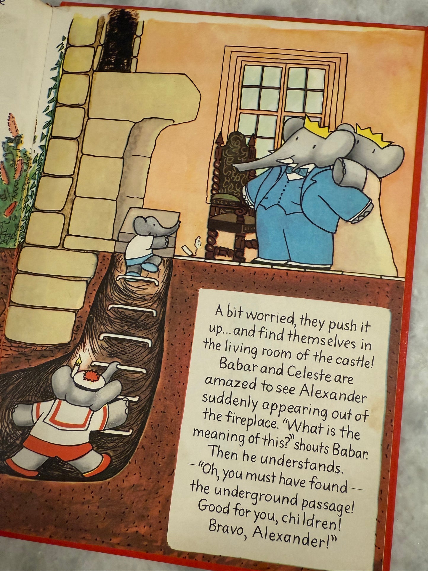 First American Edition- “Babar’s Castle” by Laurent de Brunhoff (1962)