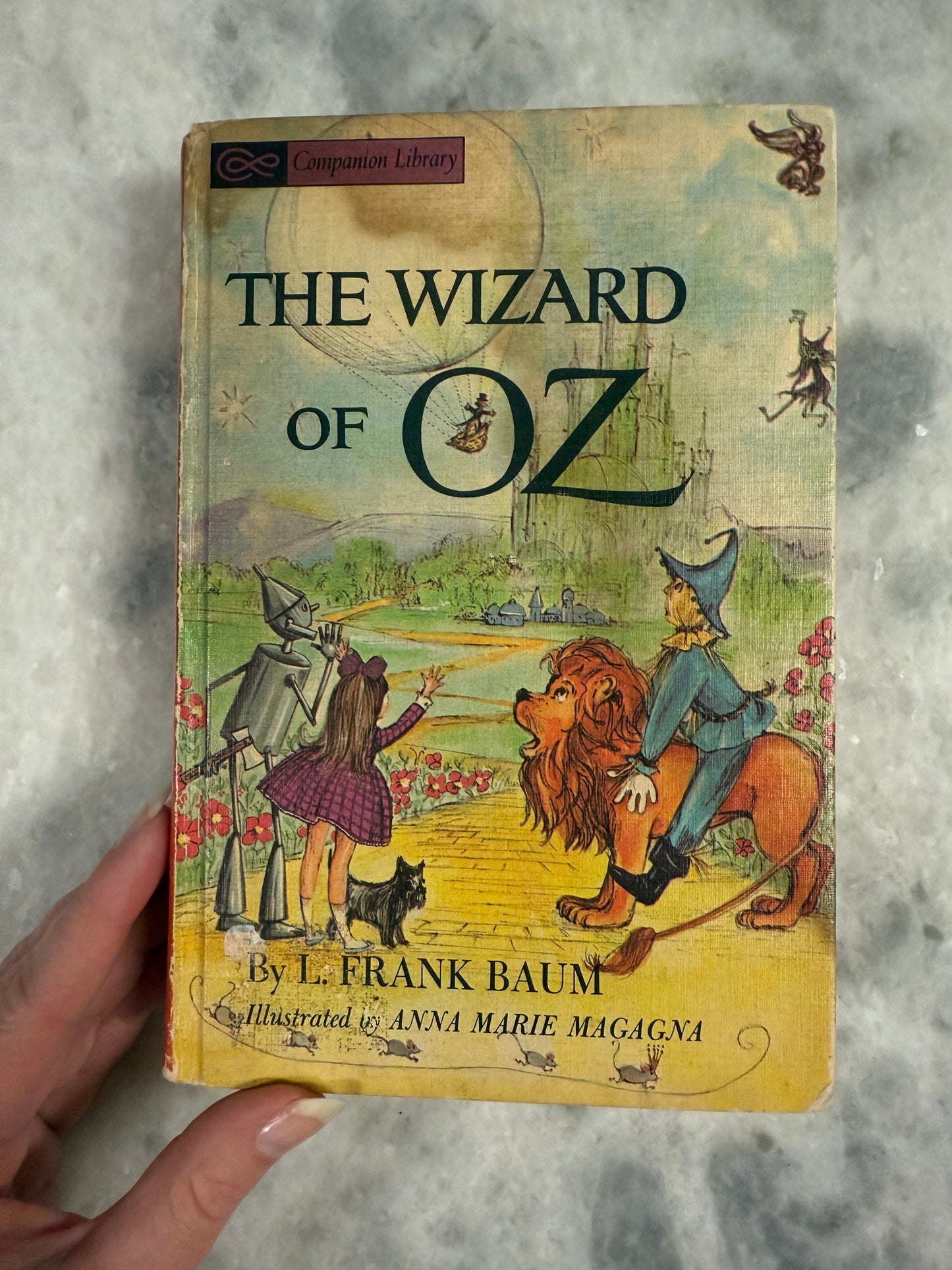 Collectible- Companion Library(1963)   “The Wizard of Oz” by L. Frank Baum“ & “The Jungle Book” by Rudyard Kipling