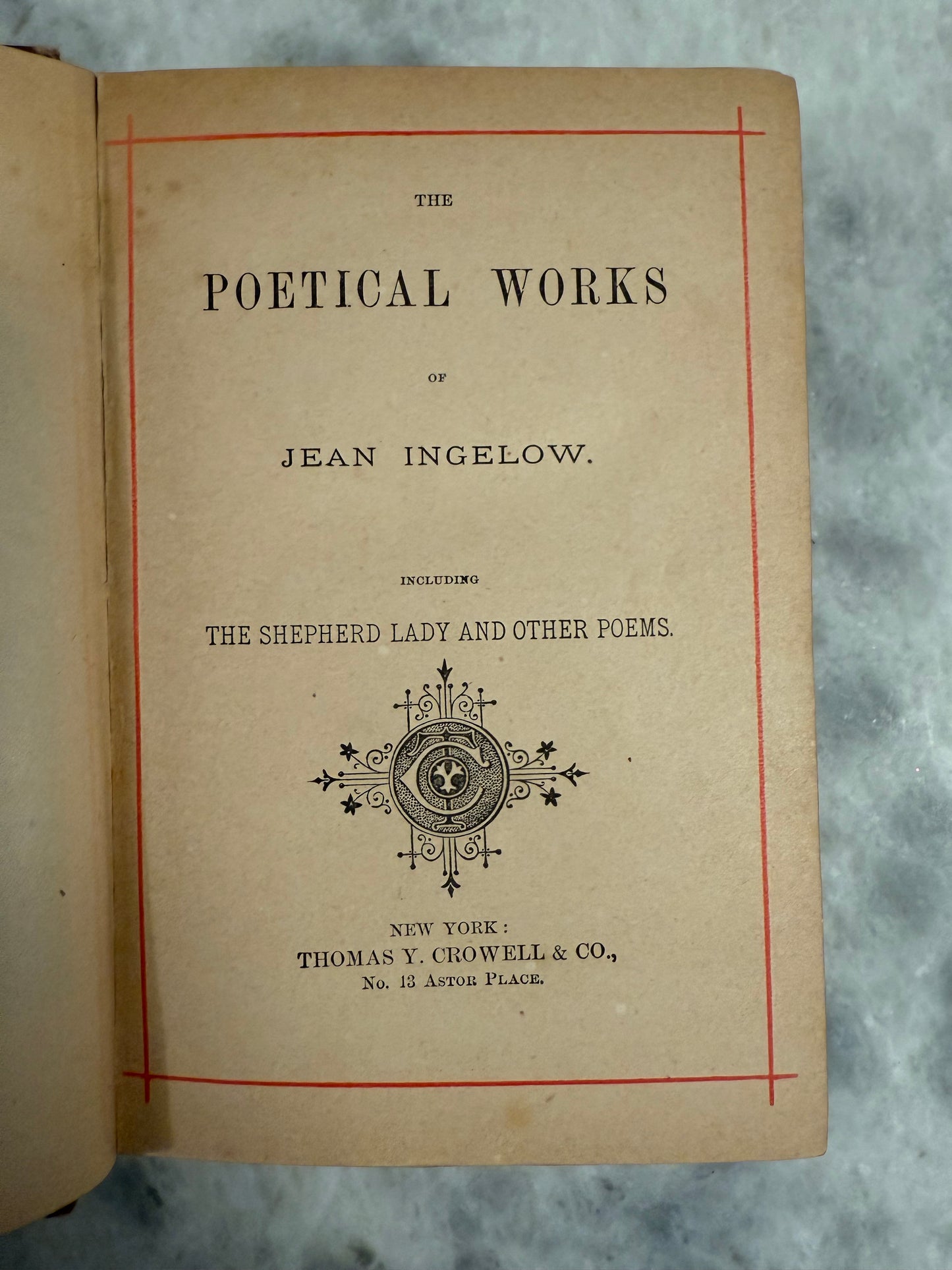 Collectible- Jean Ingelow