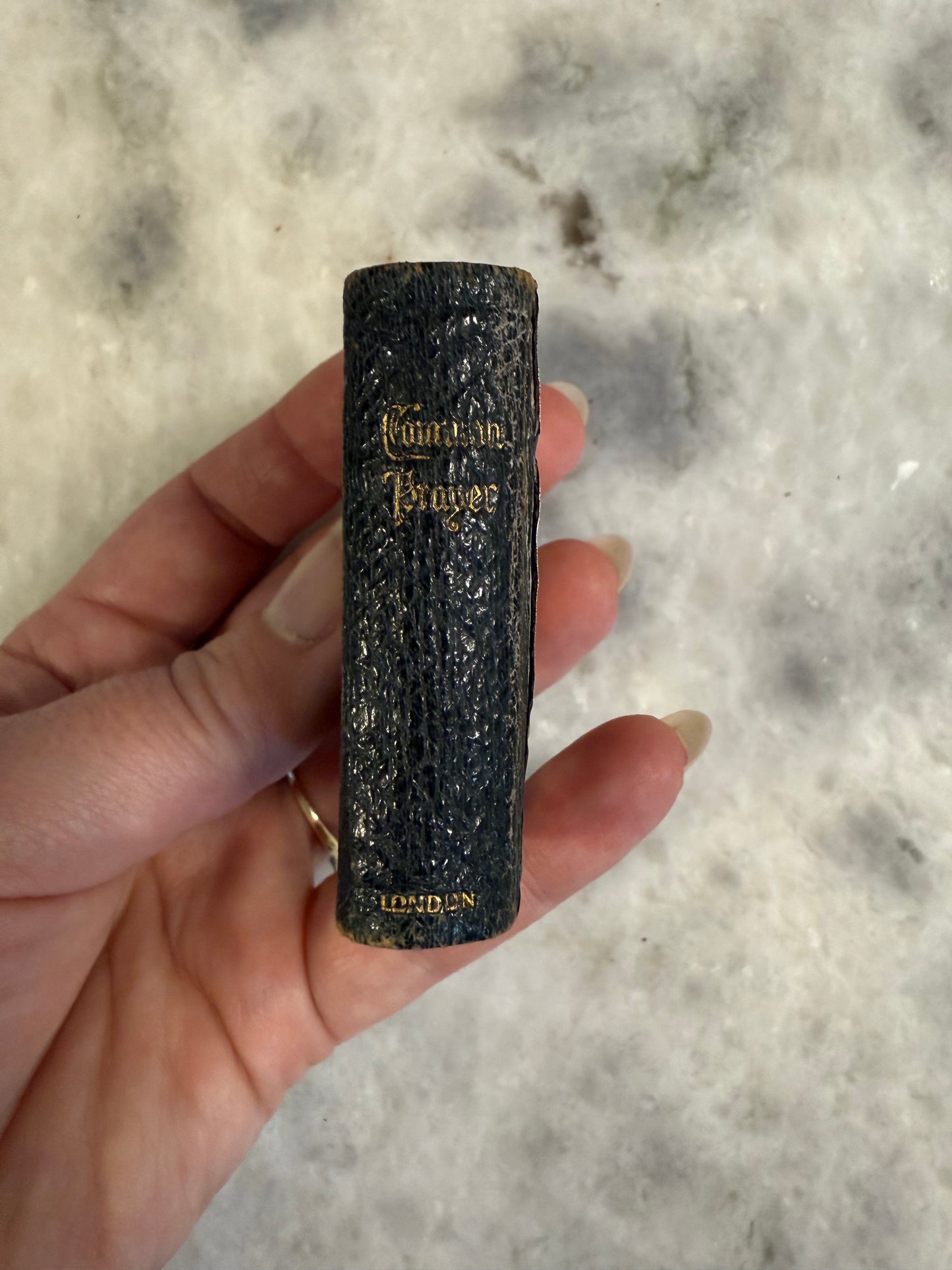 Rare- Antique Silver Common Prayer Book