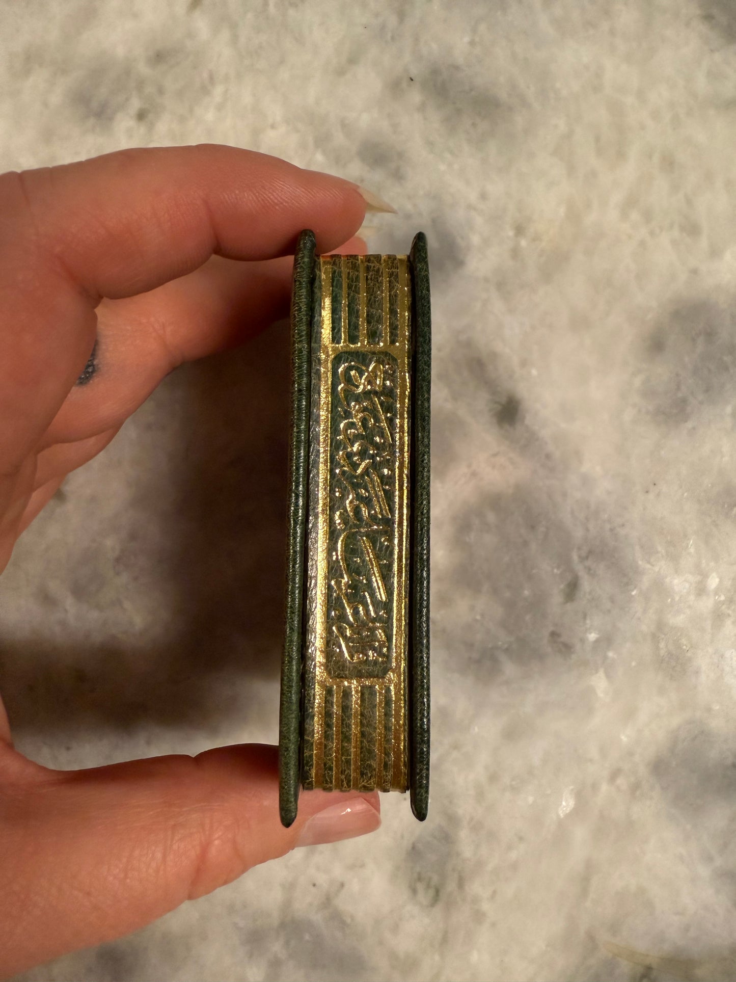 Scarce- (1920-1921) “Qur’an al-Karim” in Ottoman Script  handwritten by Mr. Mustafa Nazif ‘Qara’atu li’