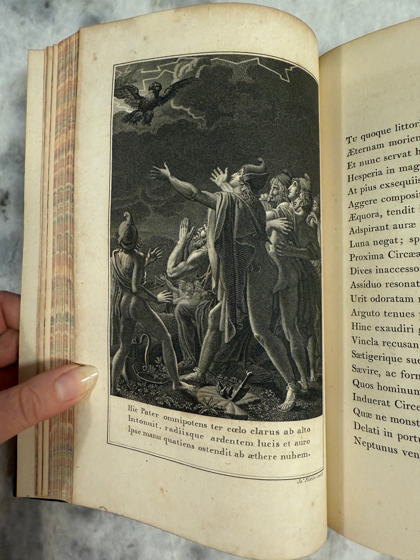 Rare- two-volume 1800 edition of Publius Vergilius Maro’s “Bucolica, Georgica, et Aeneis,” printed in London by T. Bensley for A. Dulau & Co., Soho Square