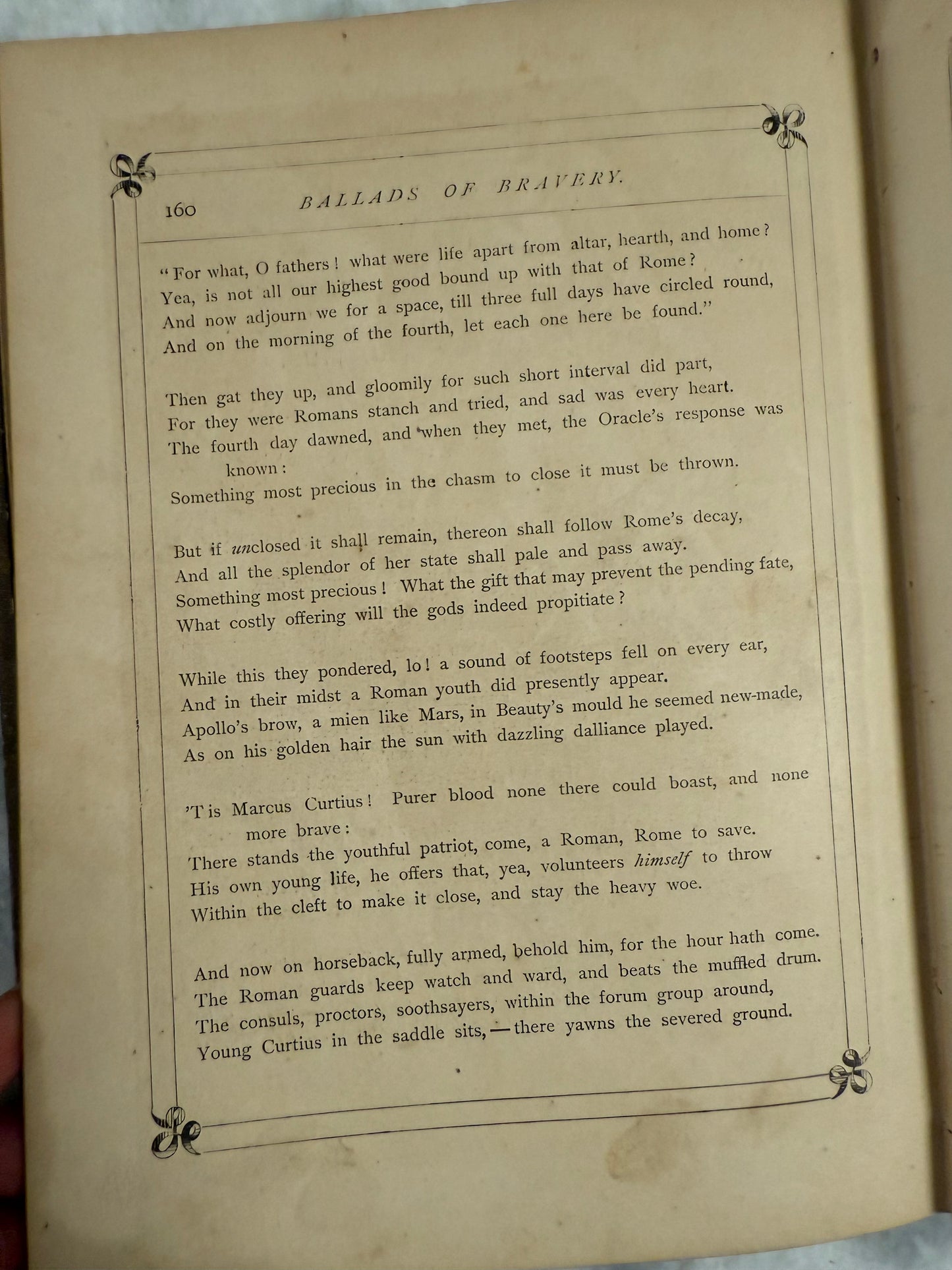 Collectible- “Ballads of Bravery” with 40 engravings (1877)