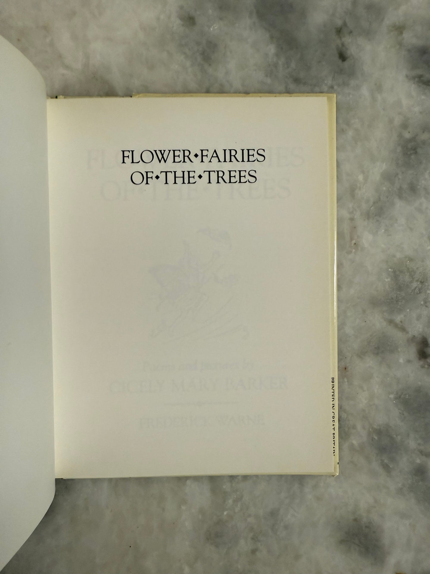 Collectible- Flower Fairies of The Trees by Cicely Mary Barker (1990)