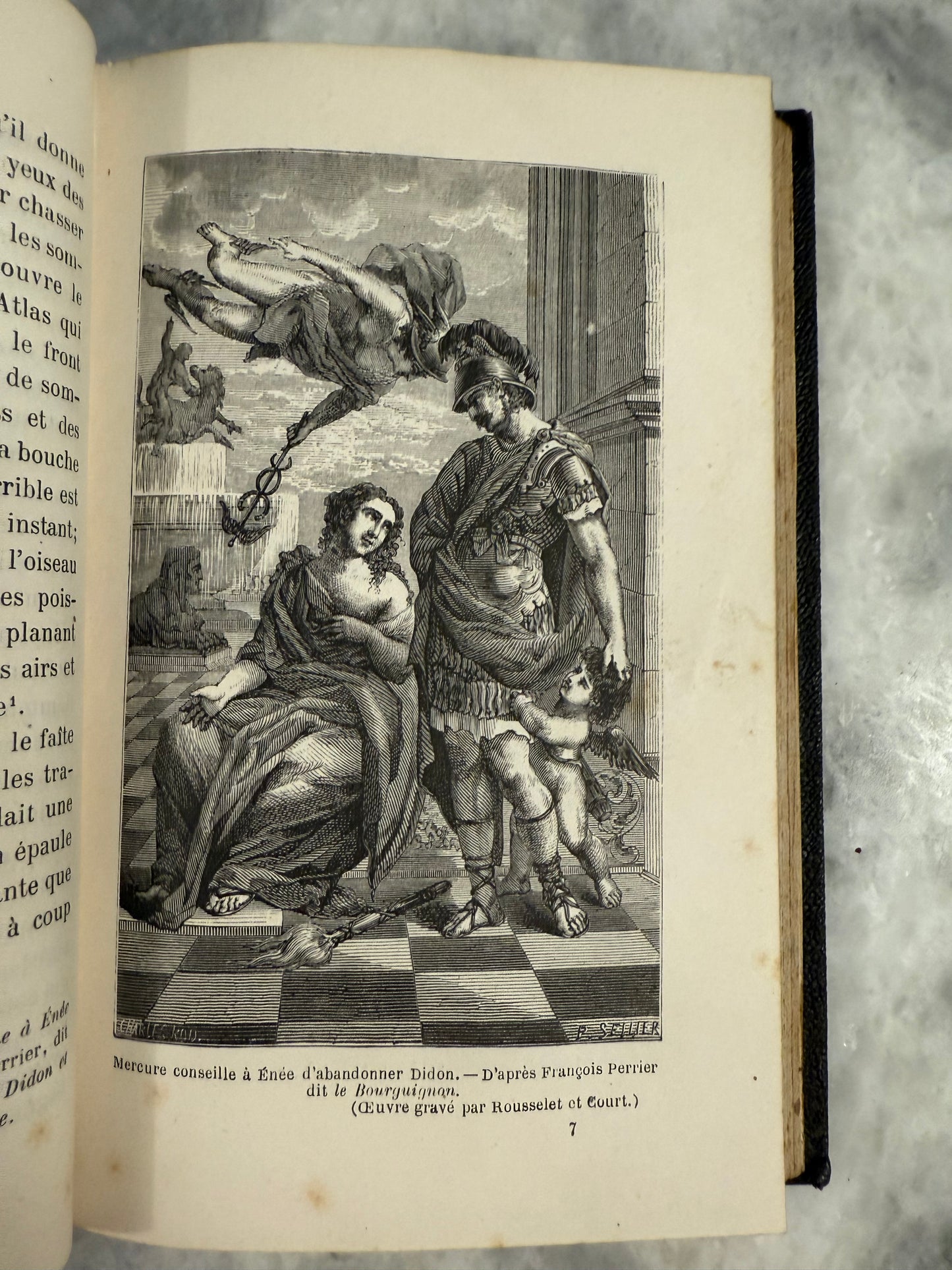 “Énéide” a 19th century Lycée de Lyon prize edition by Virgil