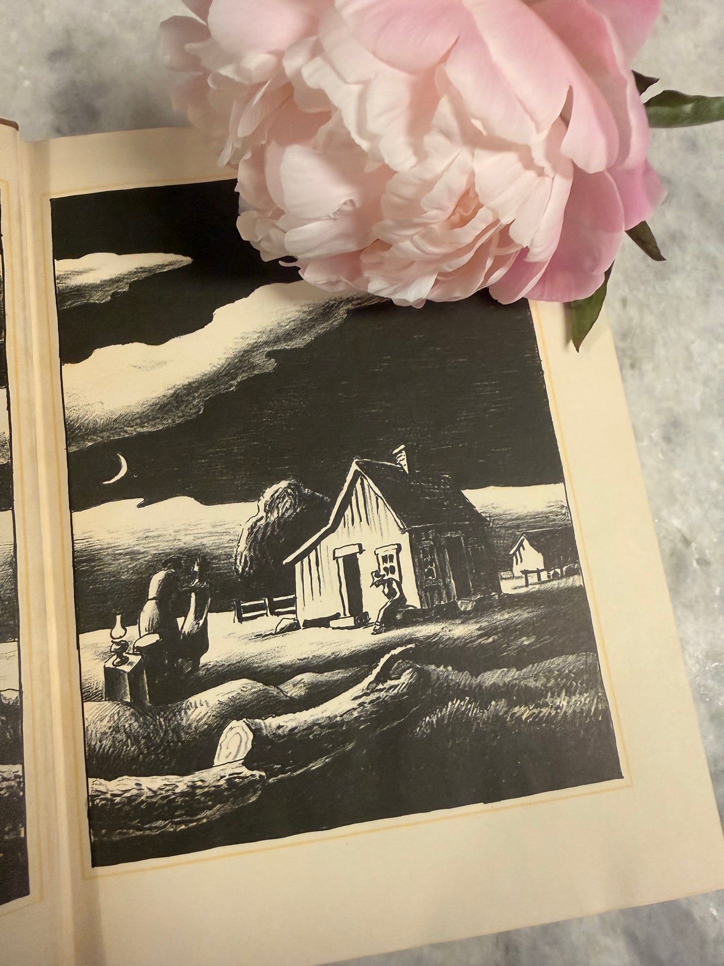 Collectible- Illustrated Grapes of Wrath by Steinbeck