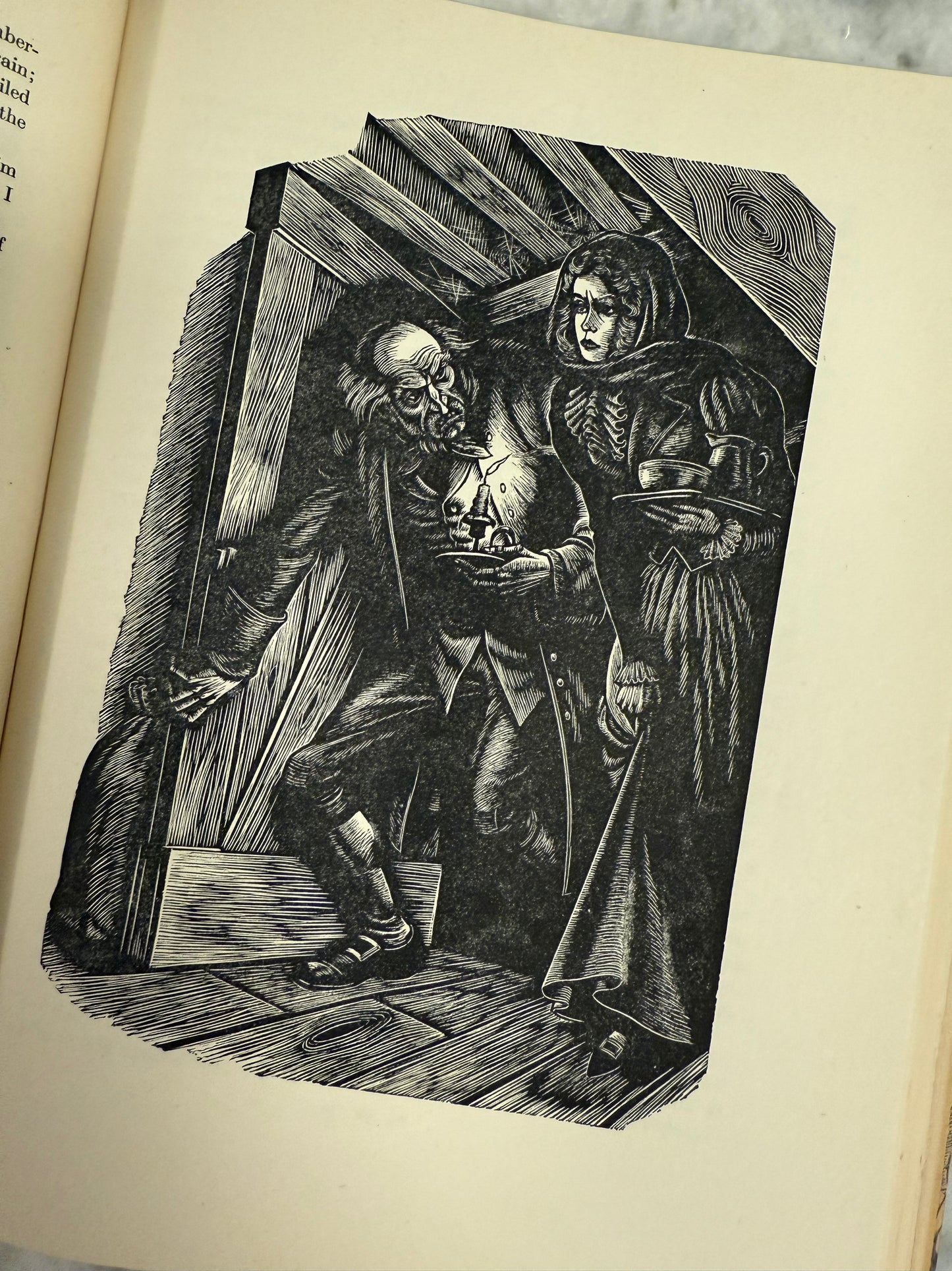 Wuthering Heights by Emily Brontë with wood engravings by Fritz Eichenburg