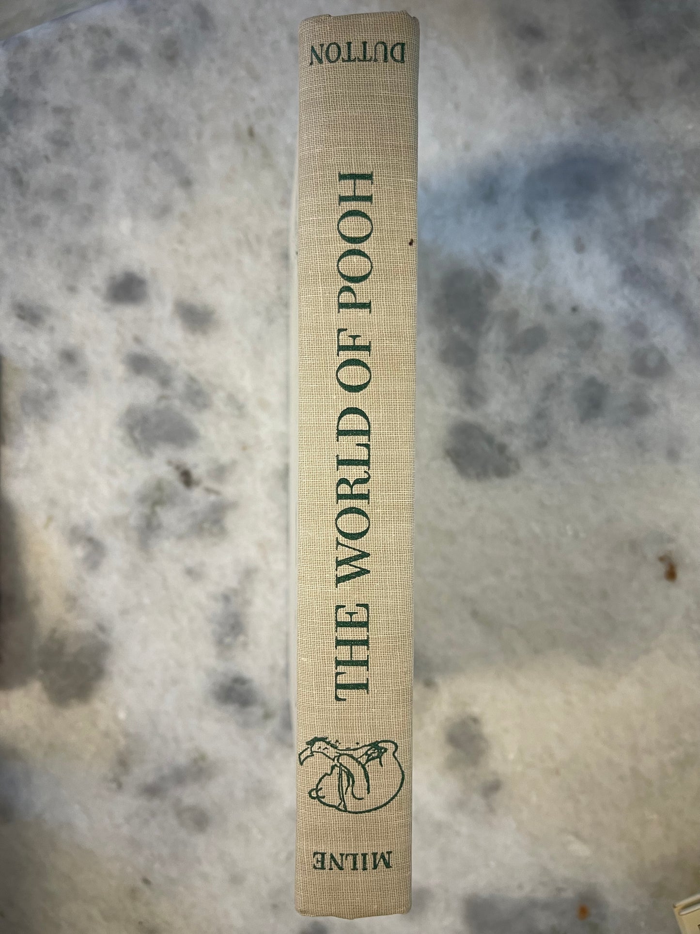 Rare Collectable 1956 Edition of The World of Pooh by A.A. Milne with color illustrations