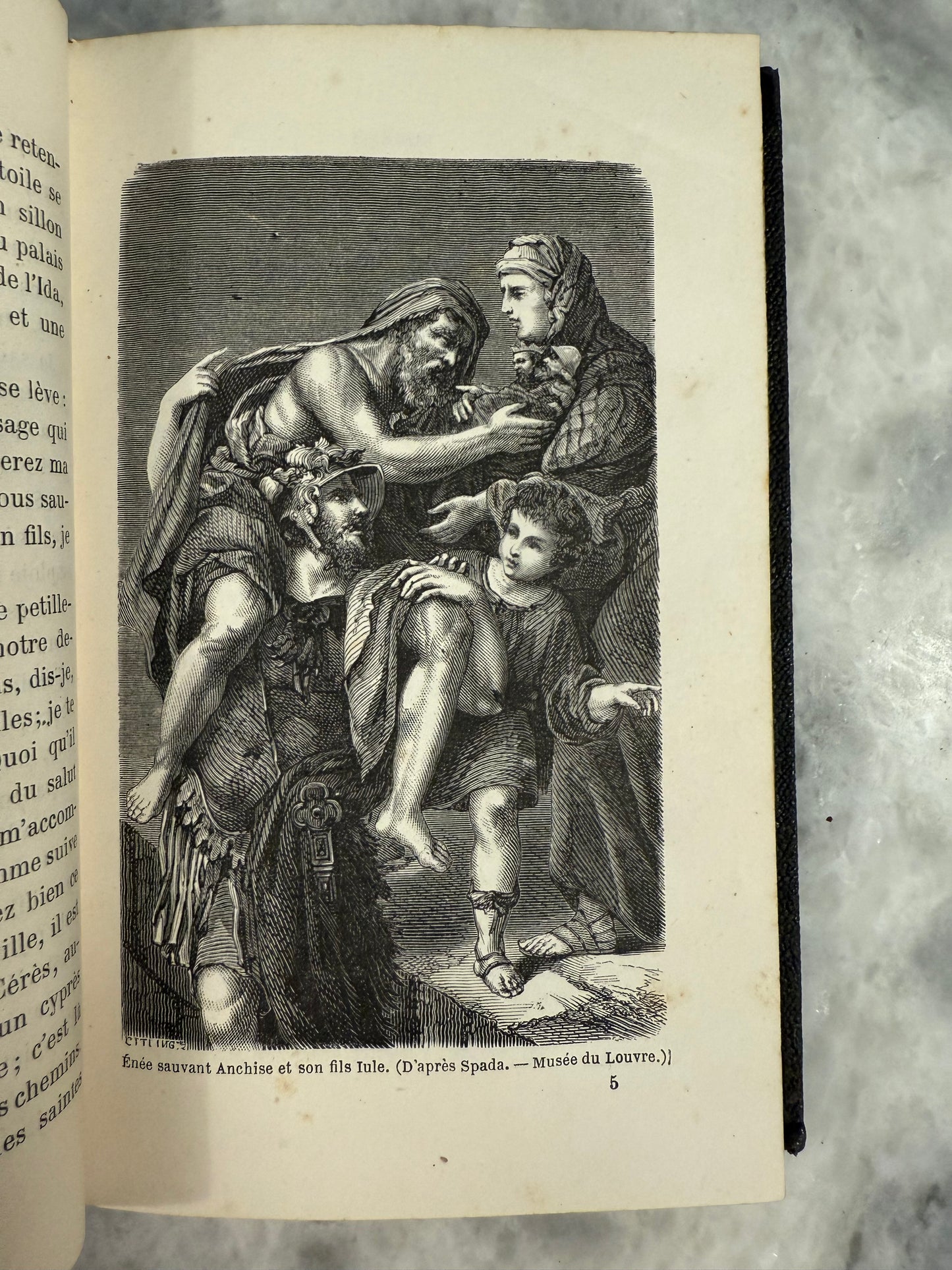 “Énéide” a 19th century Lycée de Lyon prize edition by Virgil