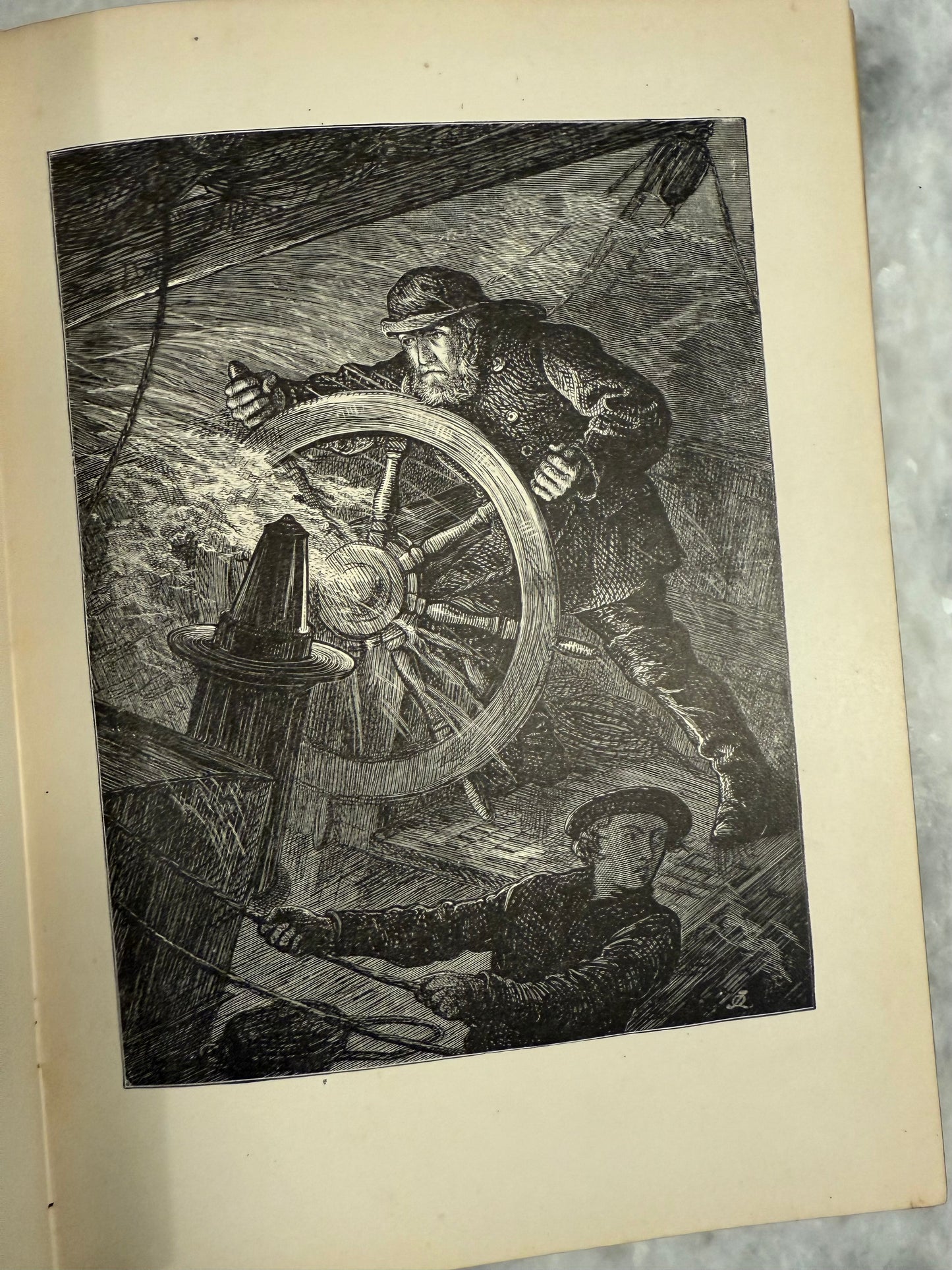 Collectible- “Ballads of Bravery” with 40 engravings (1877)