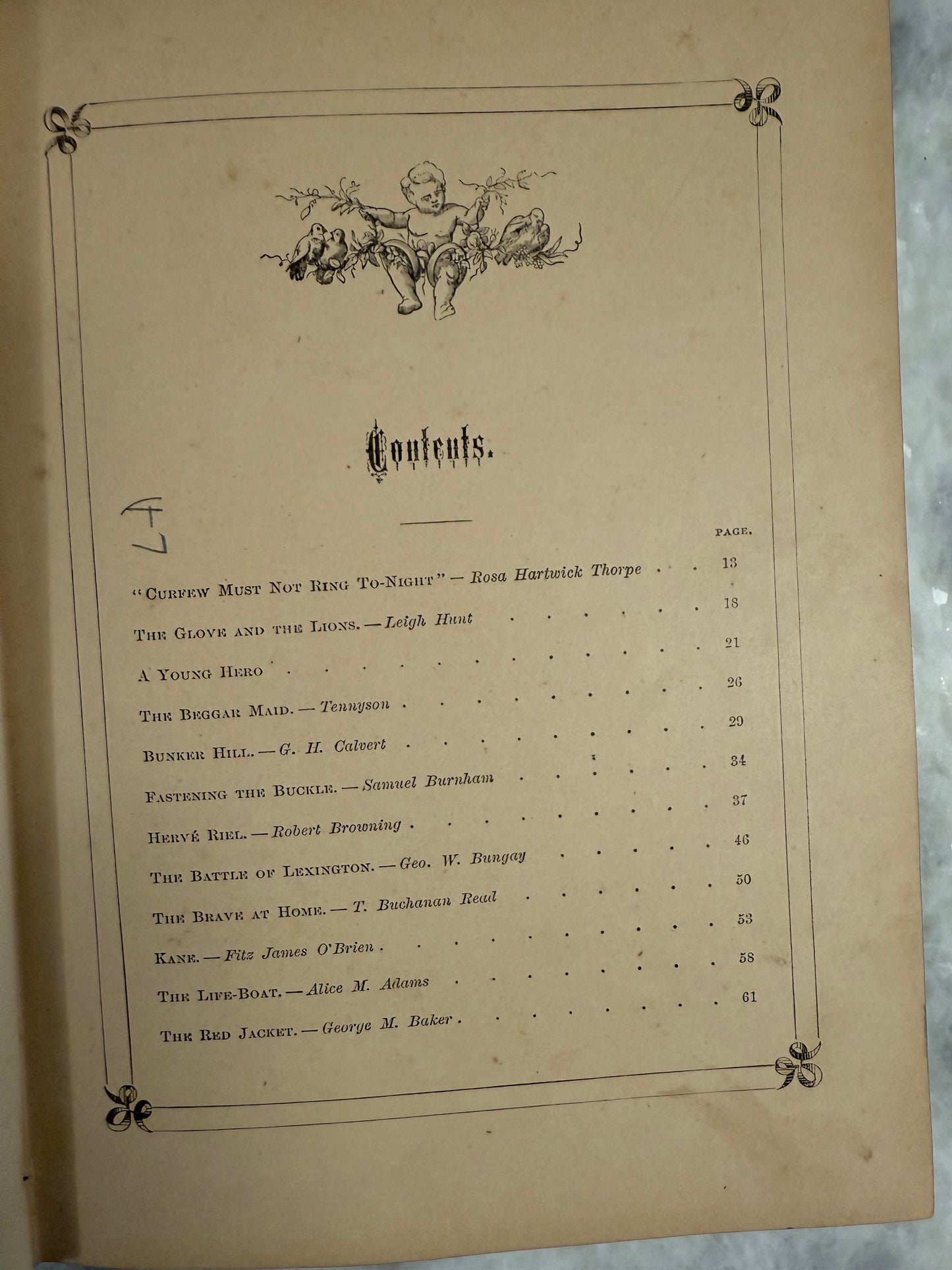 Collectible- “Ballads of Bravery” with 40 engravings (1877)