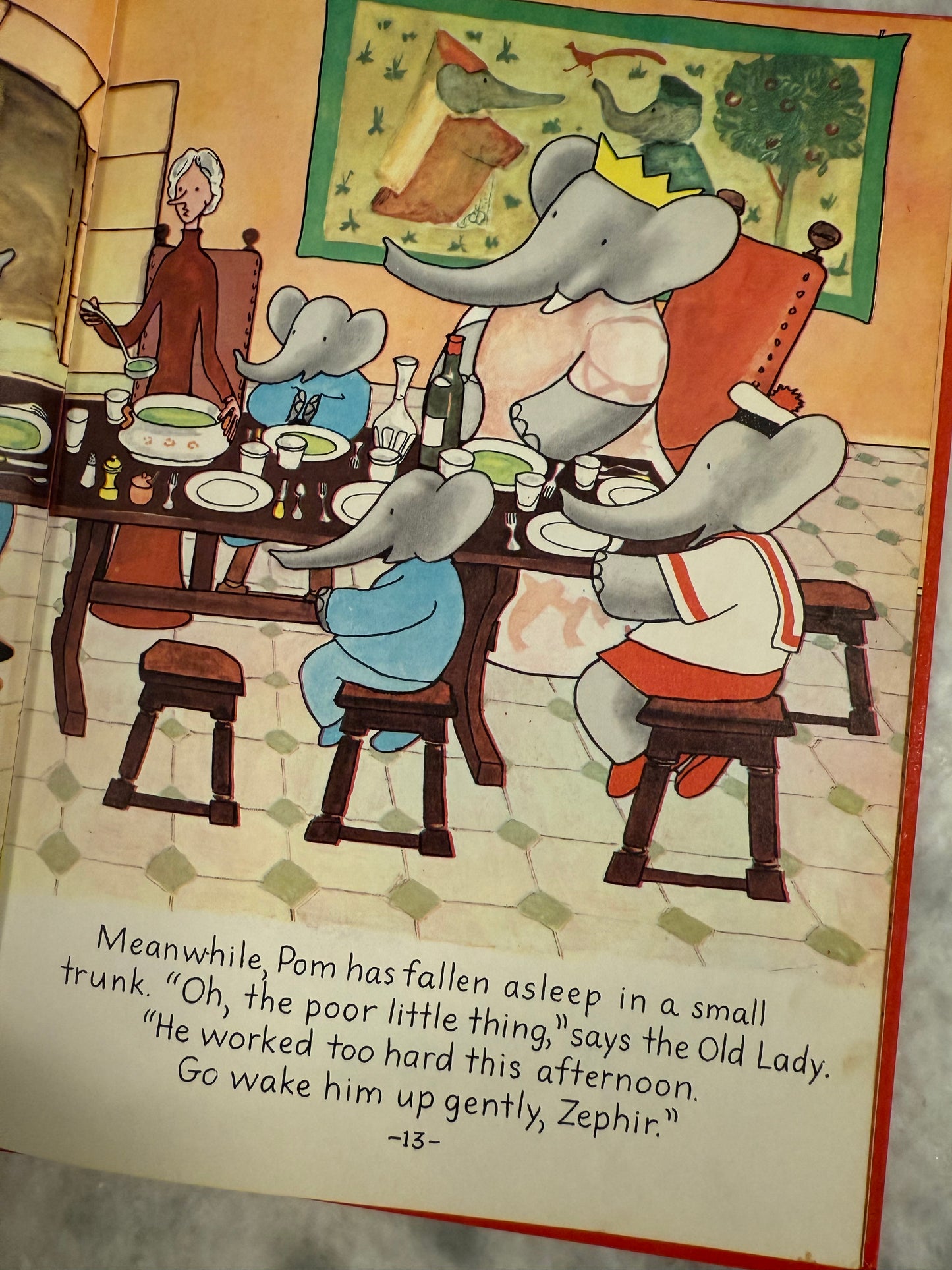First American Edition- “Babar’s Castle” by Laurent de Brunhoff (1962)