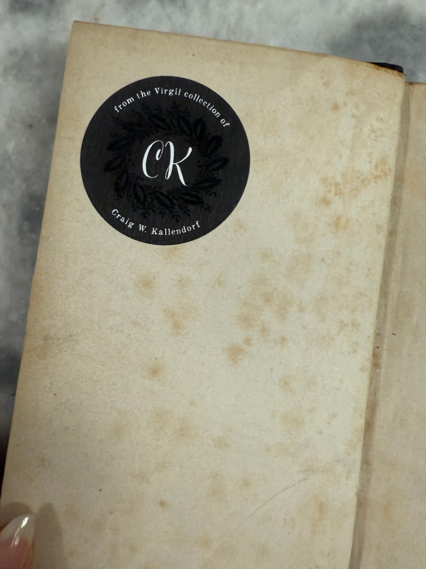 “Énéide” a 19th century Lycée de Lyon prize edition by Virgil