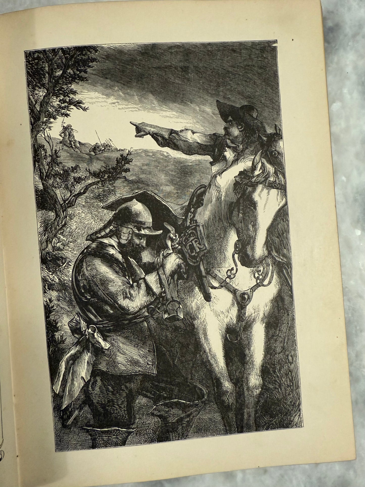 Collectible- “Ballads of Bravery” with 40 engravings (1877)