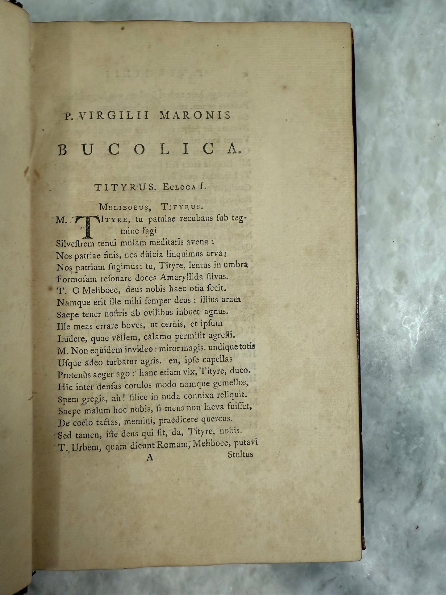 Scarce- 2 Volume set: Bucolica, Georgica, et Aeneis by Virgil (1795)