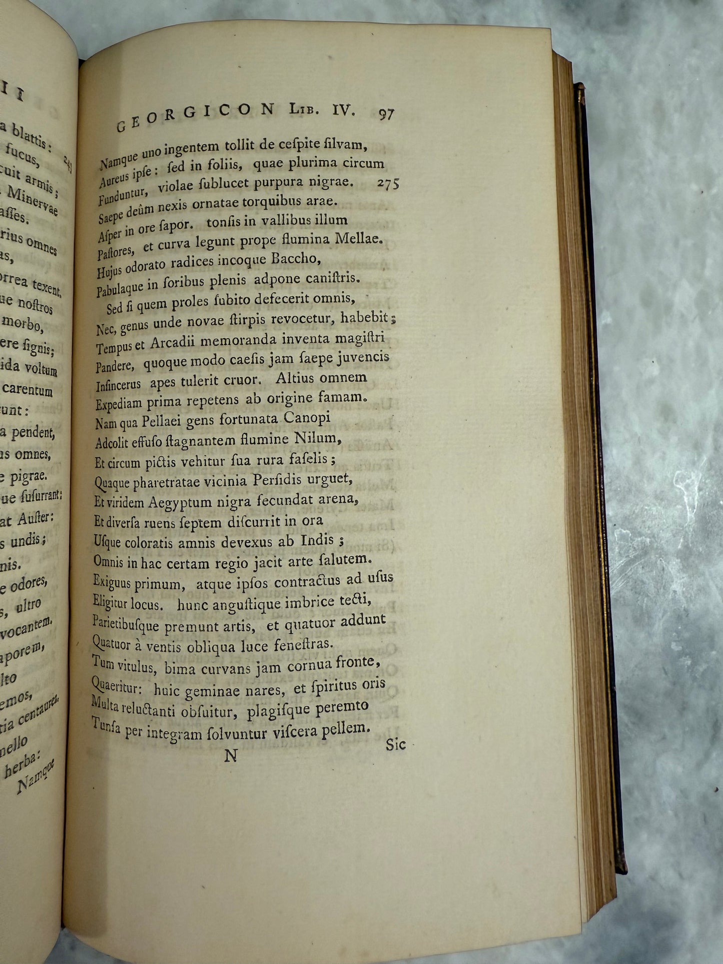 Scarce- 2 Volume set: Bucolica, Georgica, et Aeneis by Virgil (1795)
