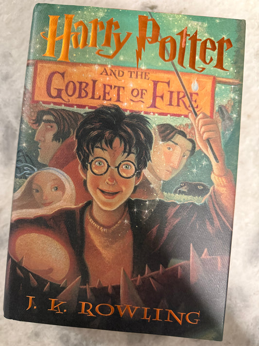 First Edition- First Printing- Harry Potter and the Goblet of Fire