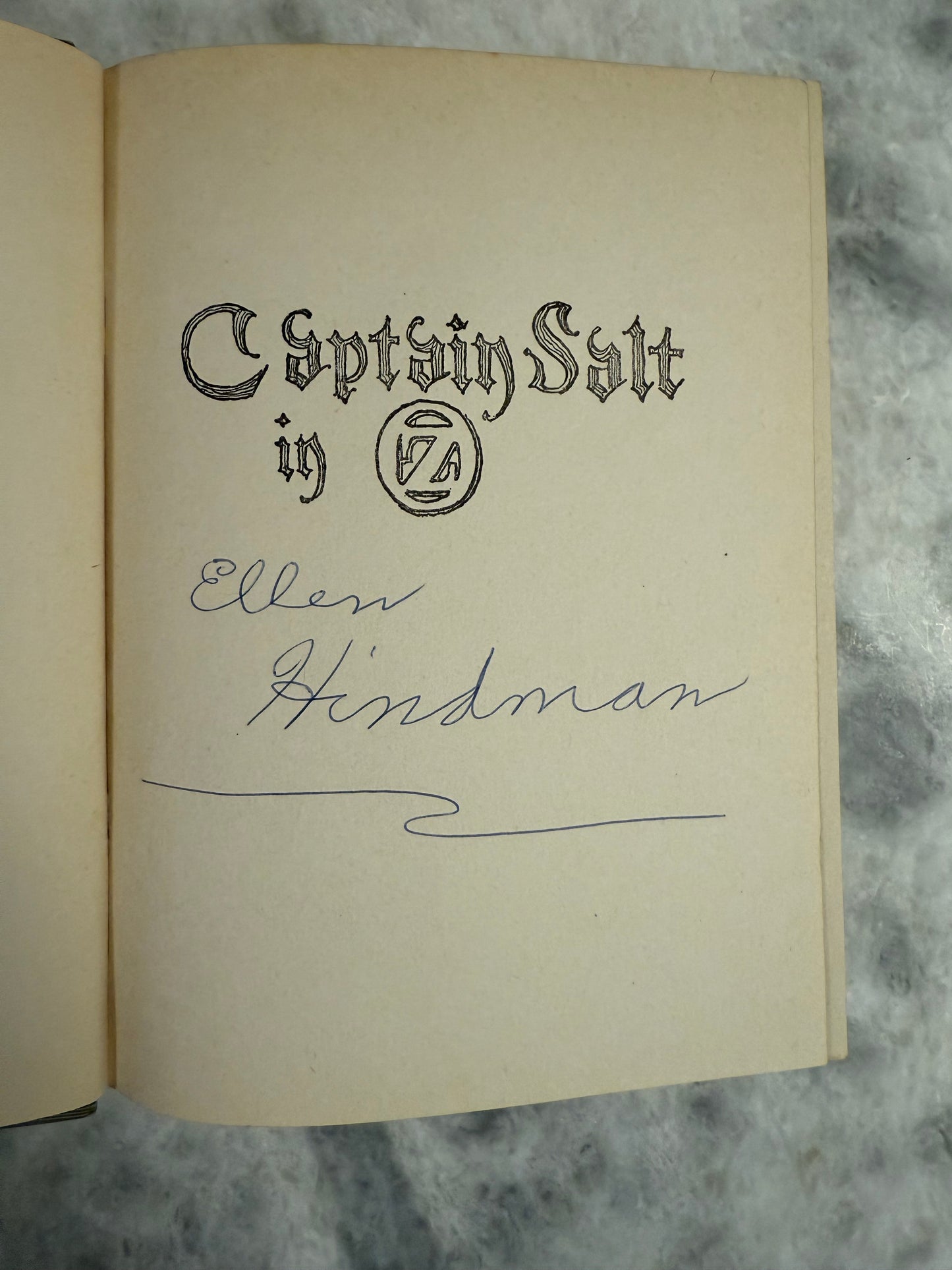 Collectible- Captain Salt in Oz by Ruth Plumly Thompson