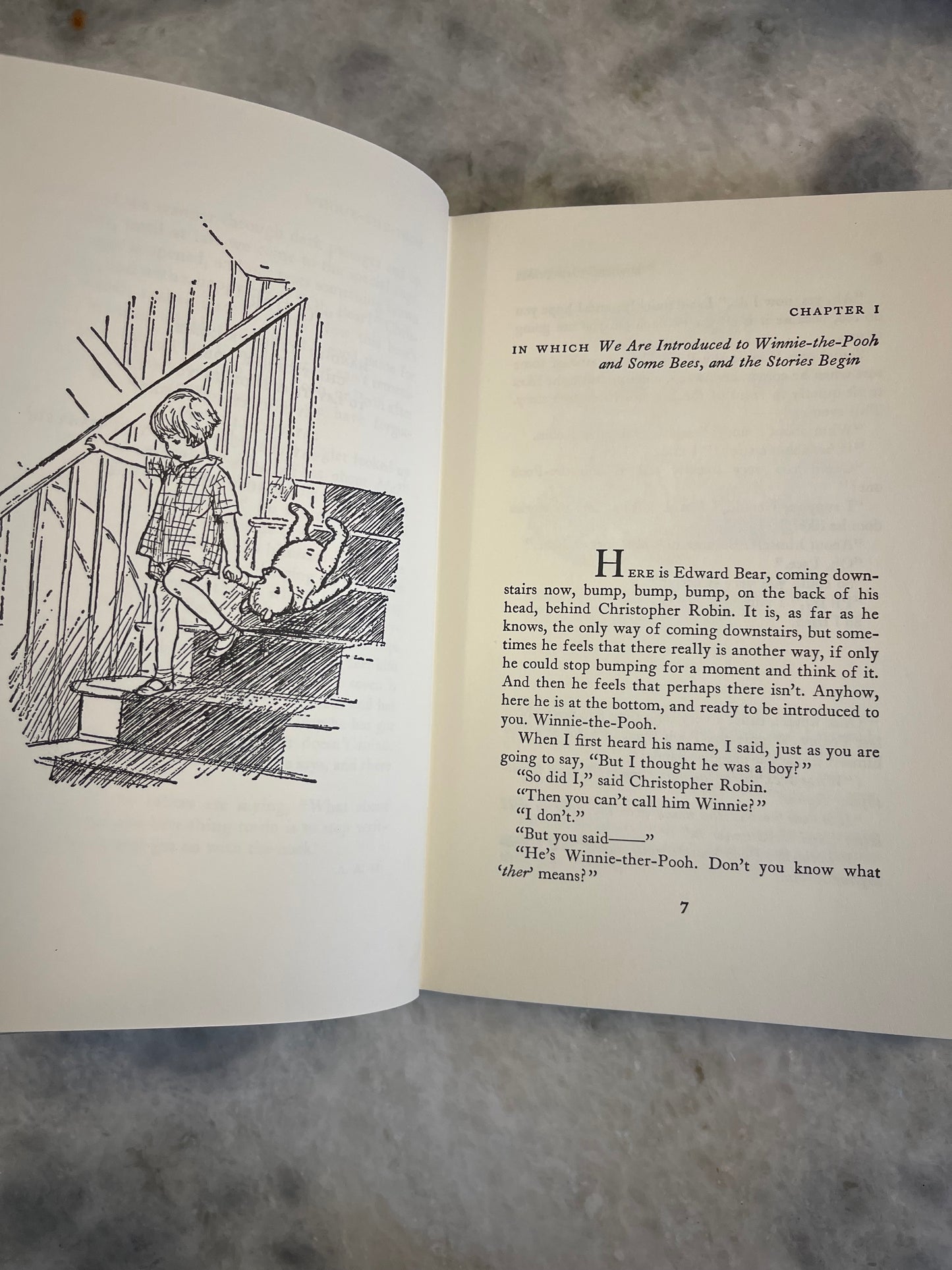 Rare Collectable 1956 Edition of The World of Pooh by A.A. Milne with color illustrations