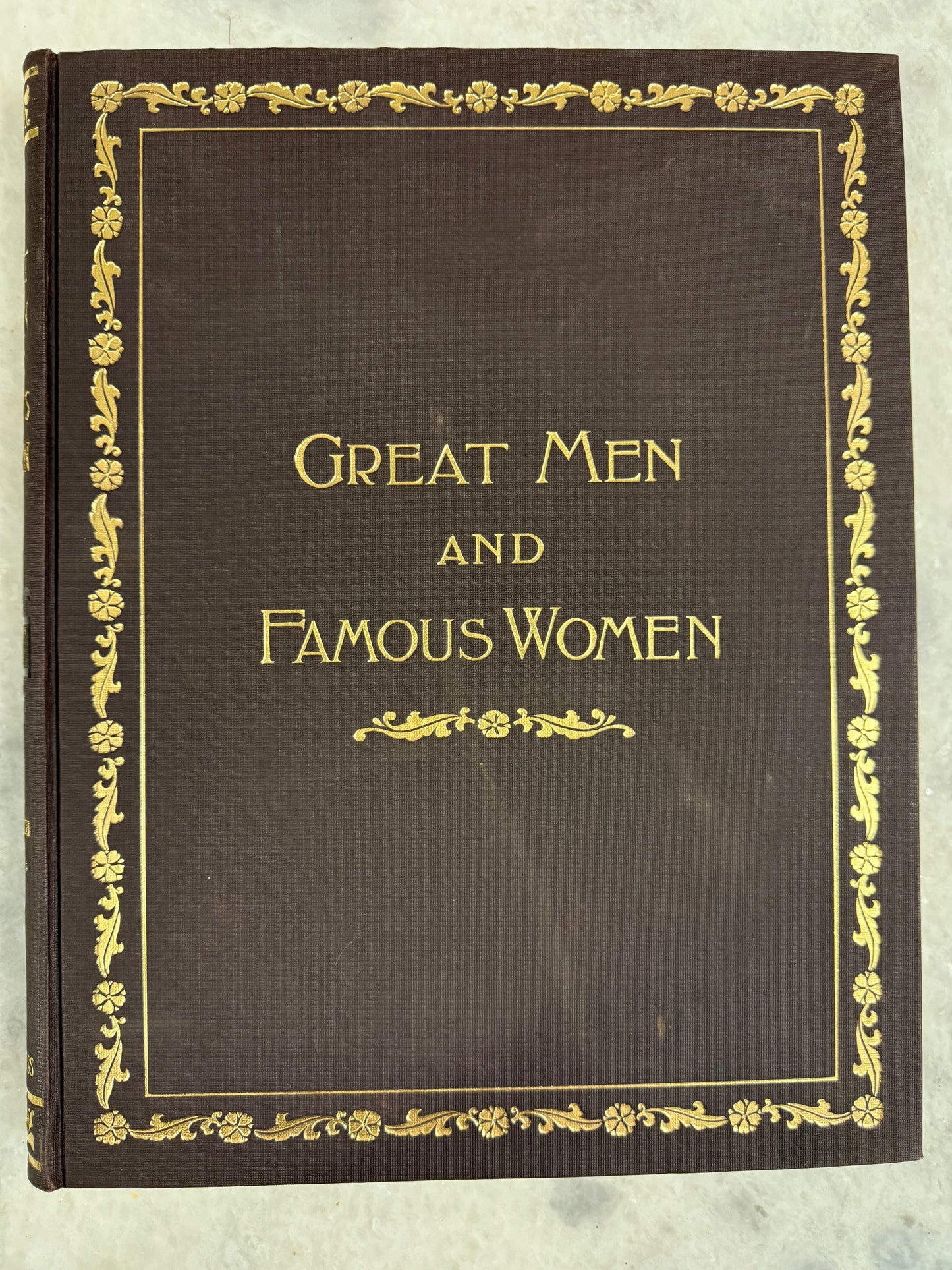 First Edition- Great Men and Famous Women