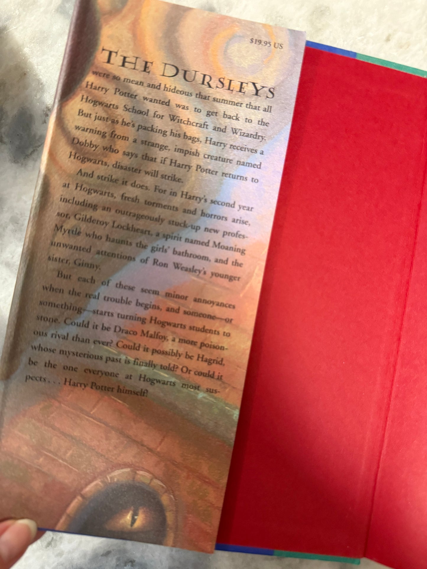 First Edition- First Printing- Harry Potter and the Chamber of Secrets