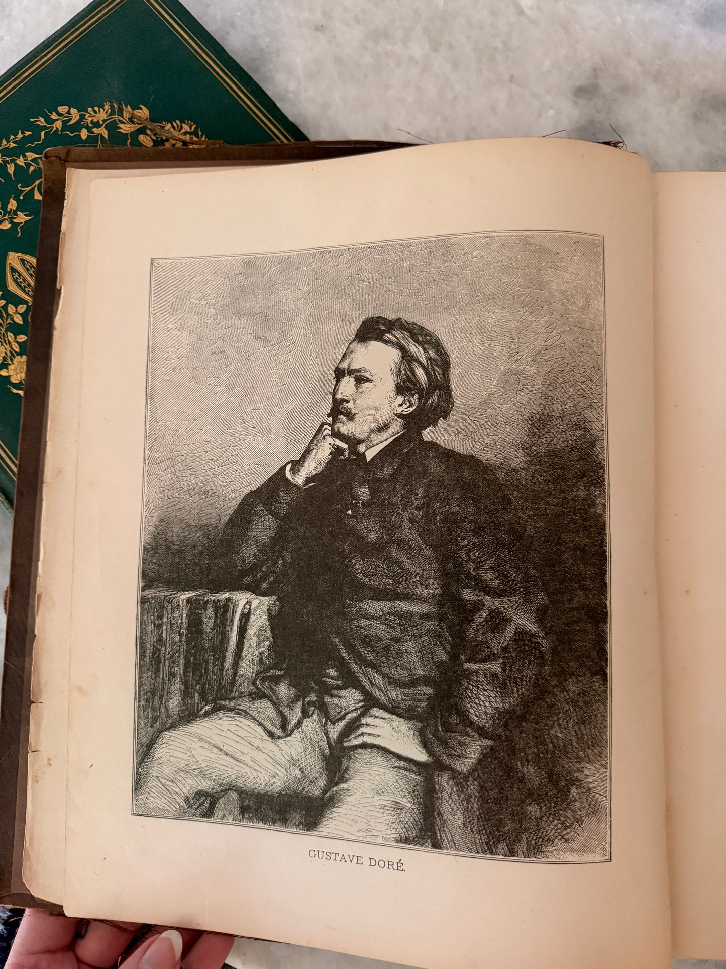 Antique collectible- Henry Altemus edition of "The Doré Bible Gallery", c 1890-1892.