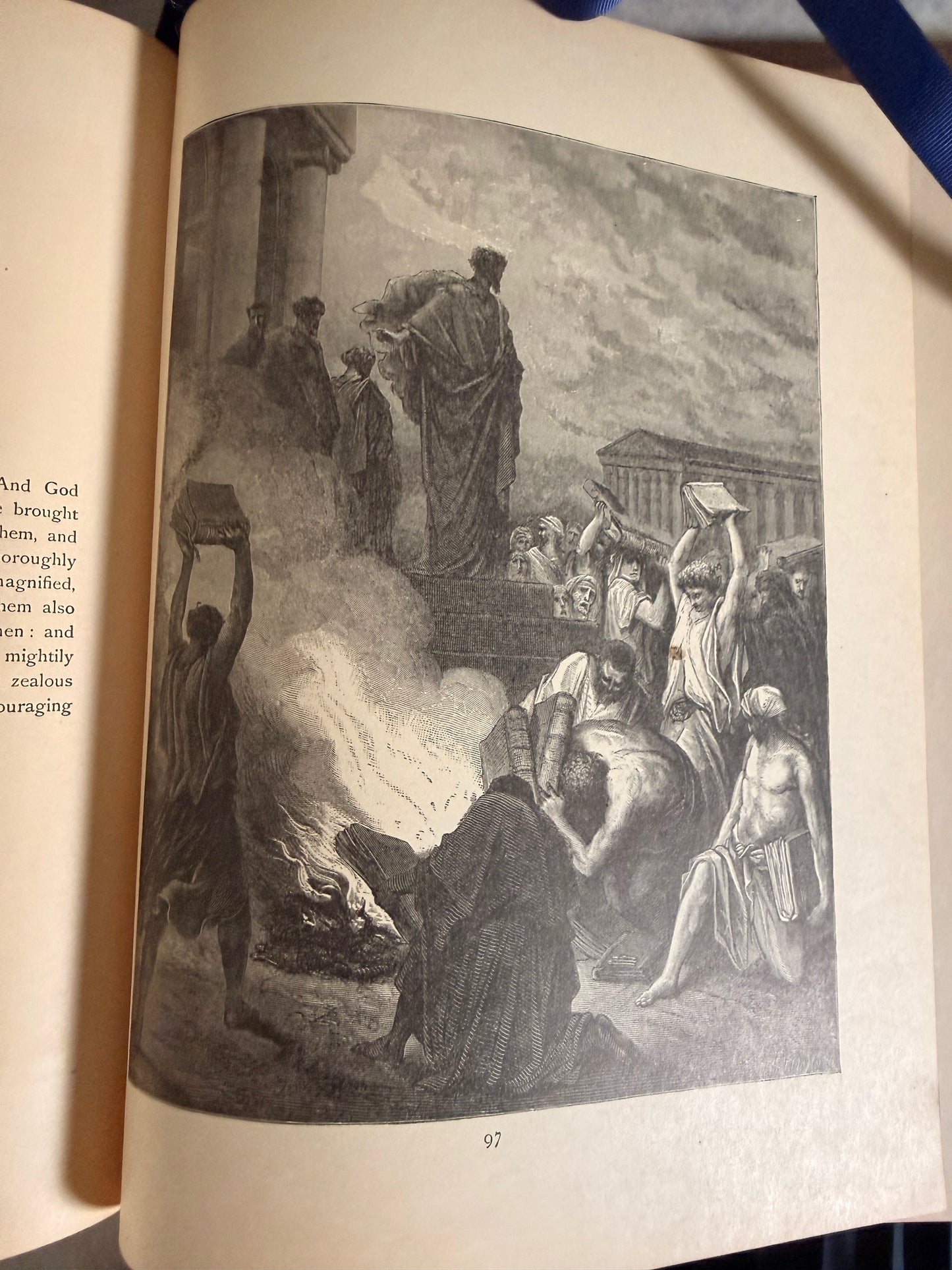Antique collectible- Henry Altemus edition of "The Doré Bible Gallery", c 1890-1892.