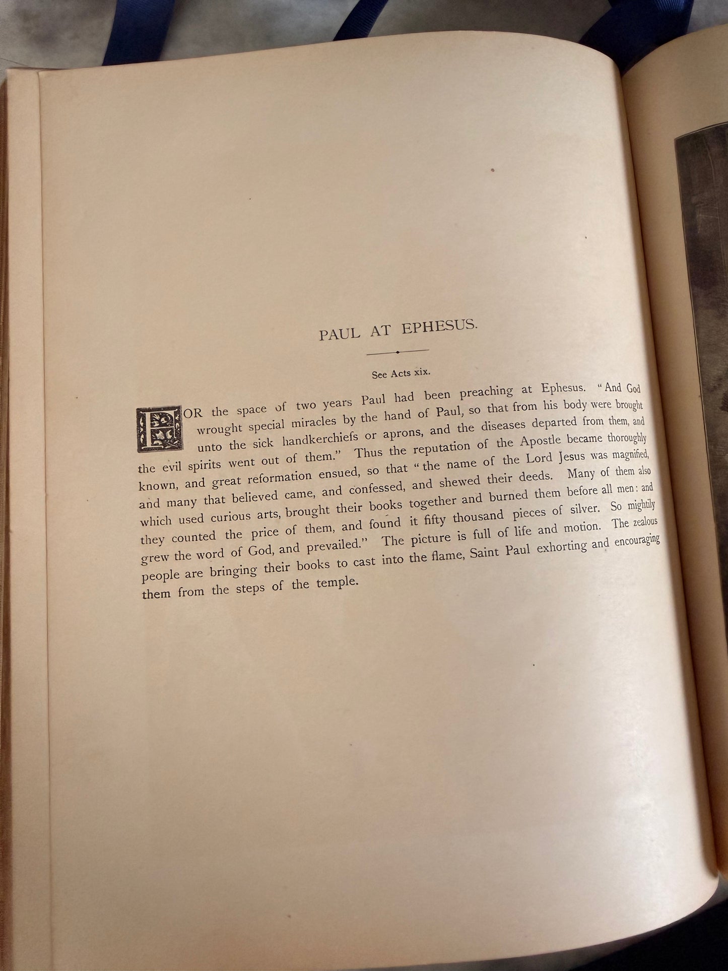 Antique collectible- Henry Altemus edition of "The Doré Bible Gallery", c 1890-1892.