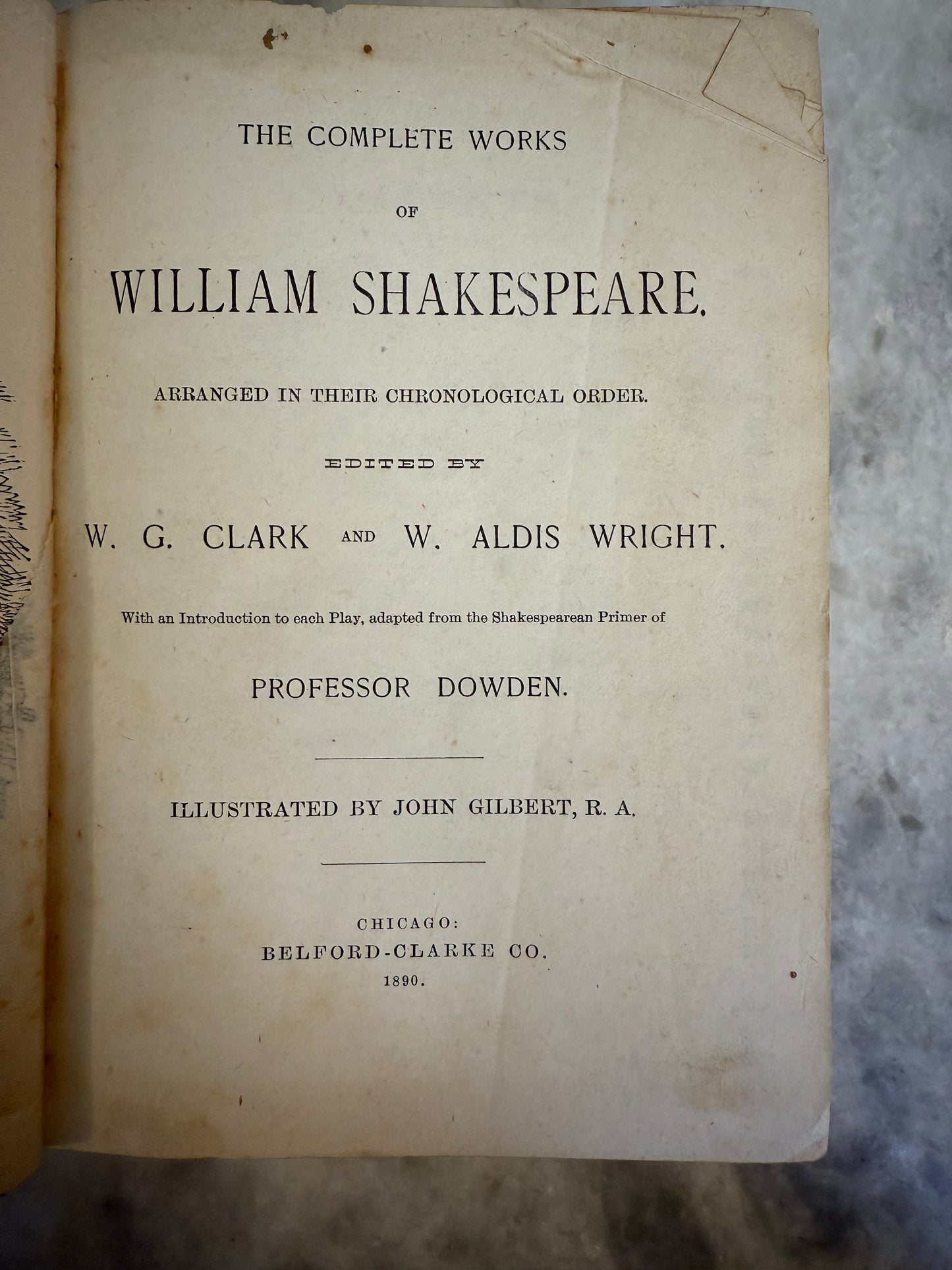 Shakespeare’s Works - Collectible